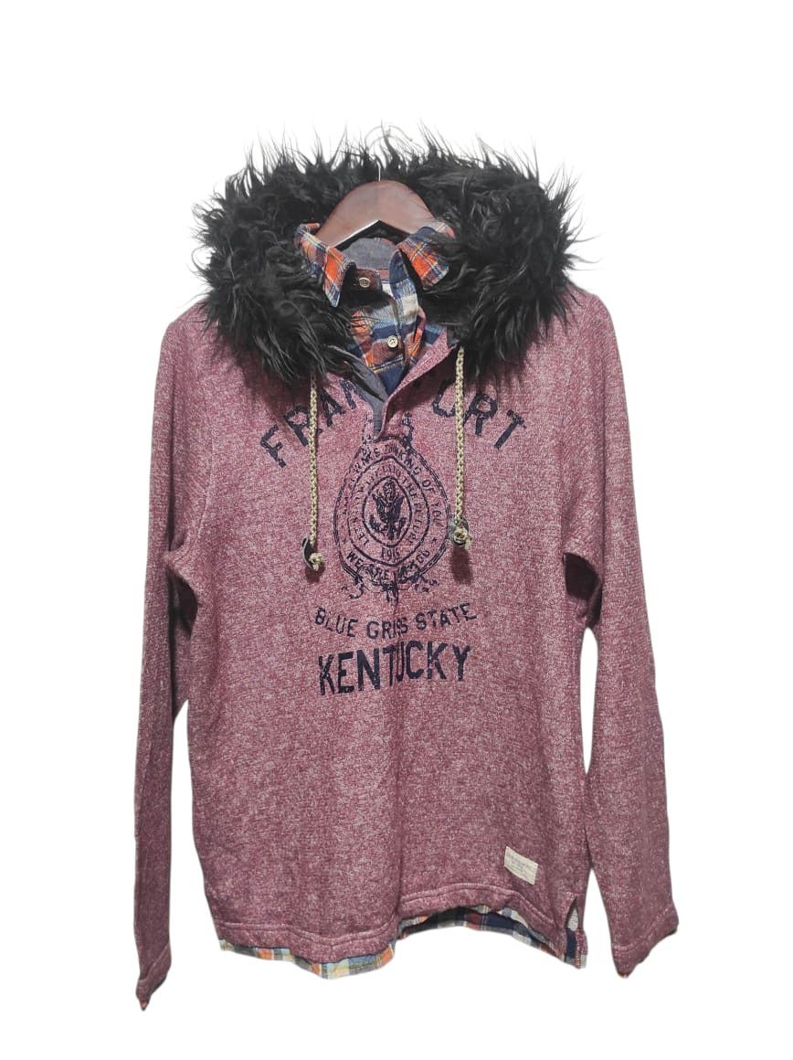 Hysteric Glamour Open Dich Button Fur Hoodie IfSixWasNine LGB style Size US M / EU 48-50 / 2 - 1 Thumbnail