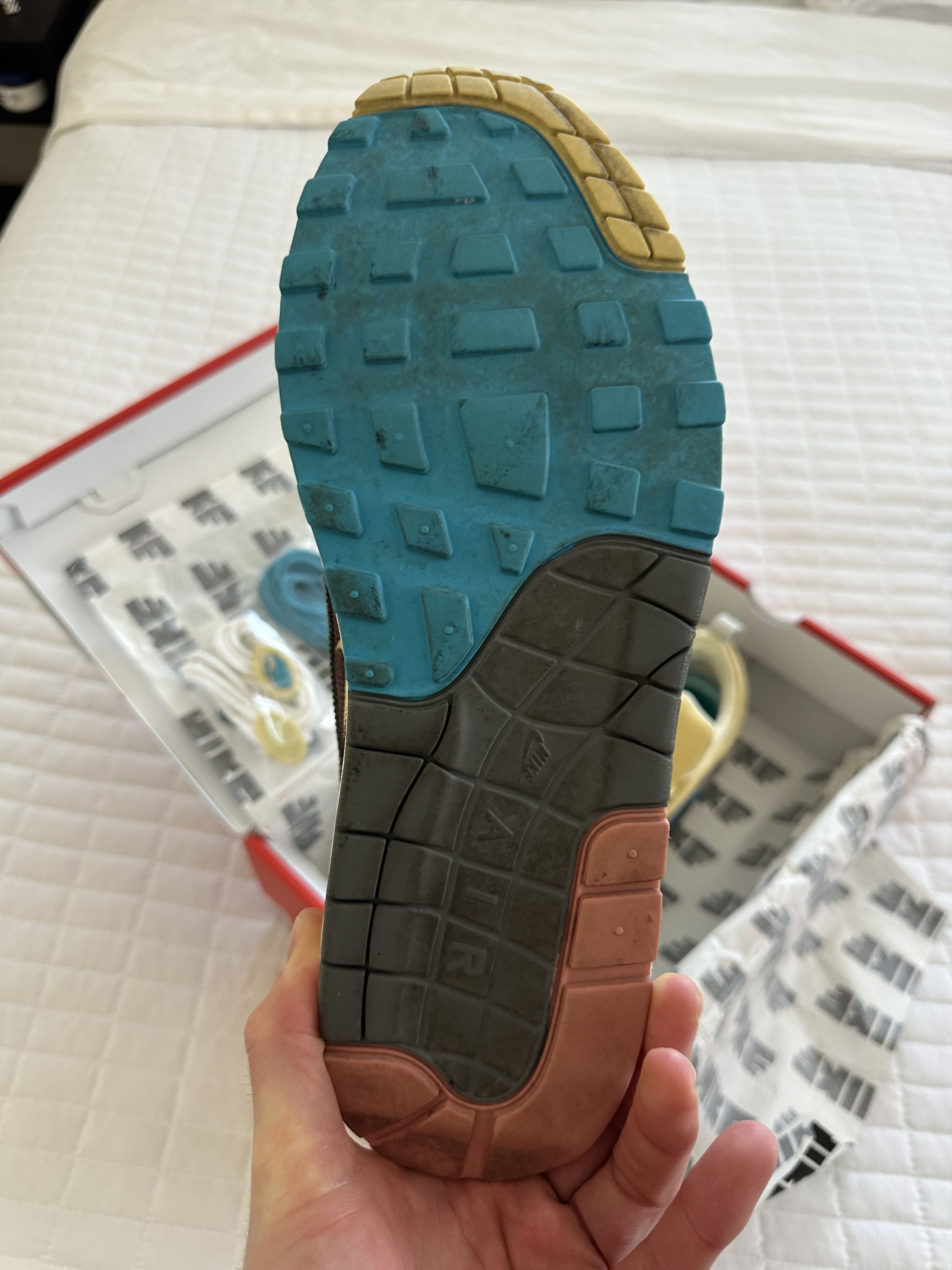 Nike Sean Wotherspoon NIKE AIR MAX 97 Size 11.5 with Box Laces Size US 11.5 / EU 44-45 - 12 Thumbnail