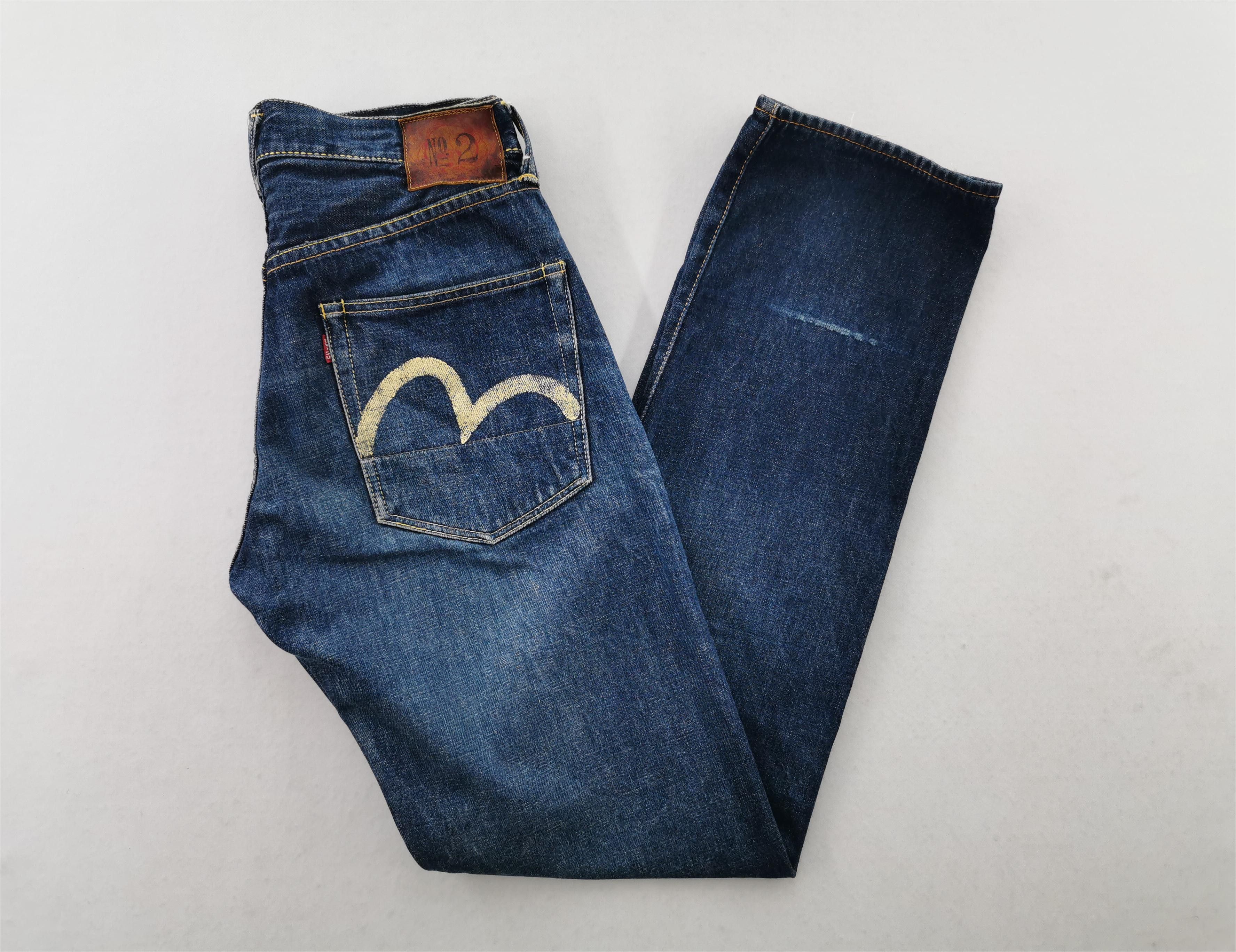 Evisu Vintage 90's Evisu Selvedge Denim Pocket Logo Made In Japan Size US 30 / EU 46 - 5 Thumbnail