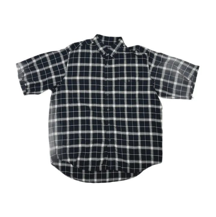 Balenciaga Balenciaga Color Block Casual Short Sleeve Shirt Size US M / EU 48-50 / 2 - 1 Thumbnail