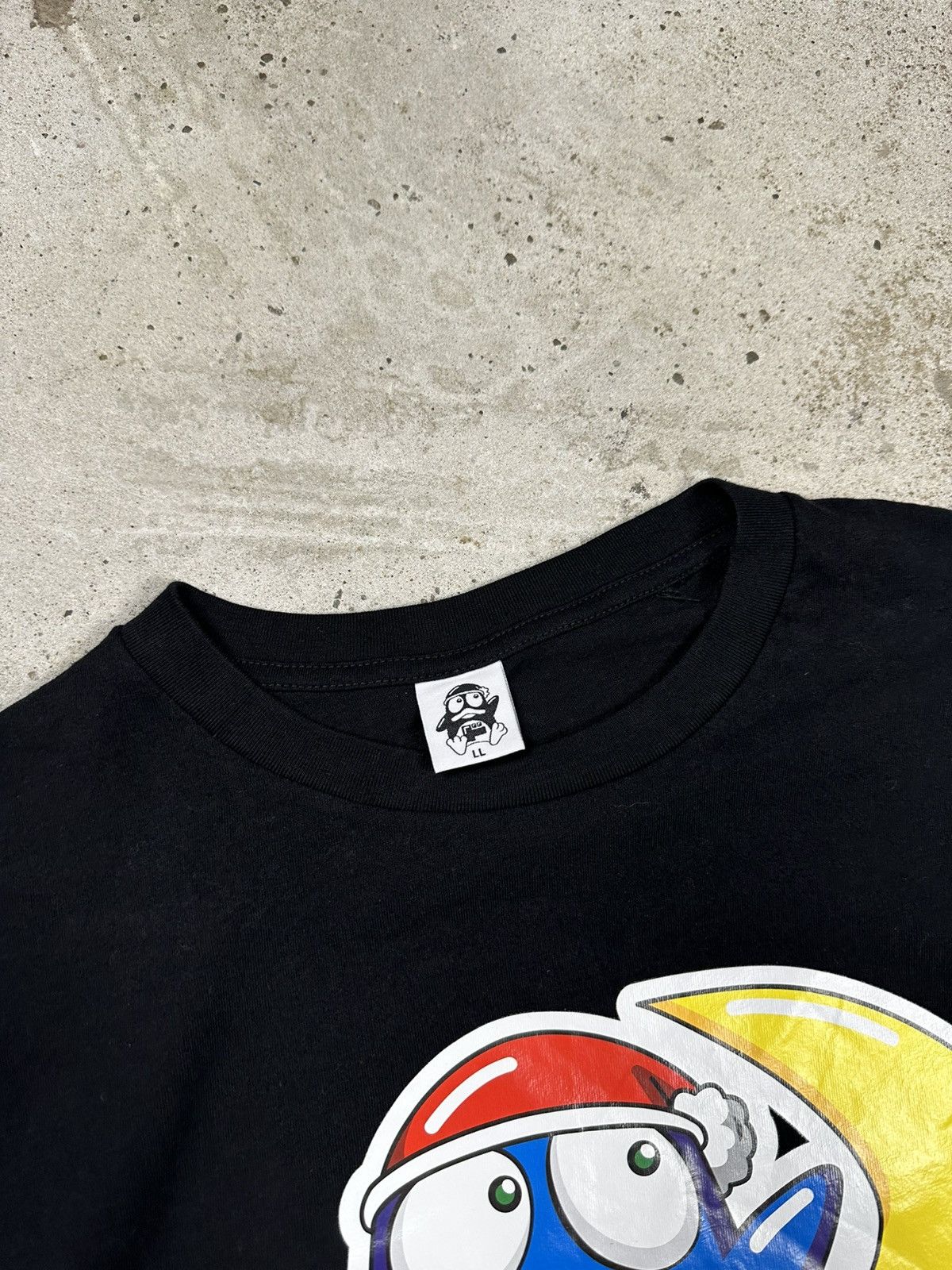 Japanese Brand Don Quijote Donpen Rare Graphic T Shirt Black Tee Size US L / EU 52-54 / 3 - 6 Thumbnail