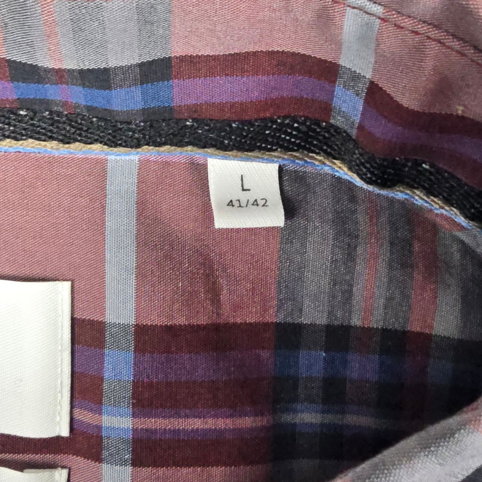 BRAX BRAX Large 41-42 Plaid Modern-Fit Shirt Size US L / EU 52-54 / 3 - 11 Thumbnail