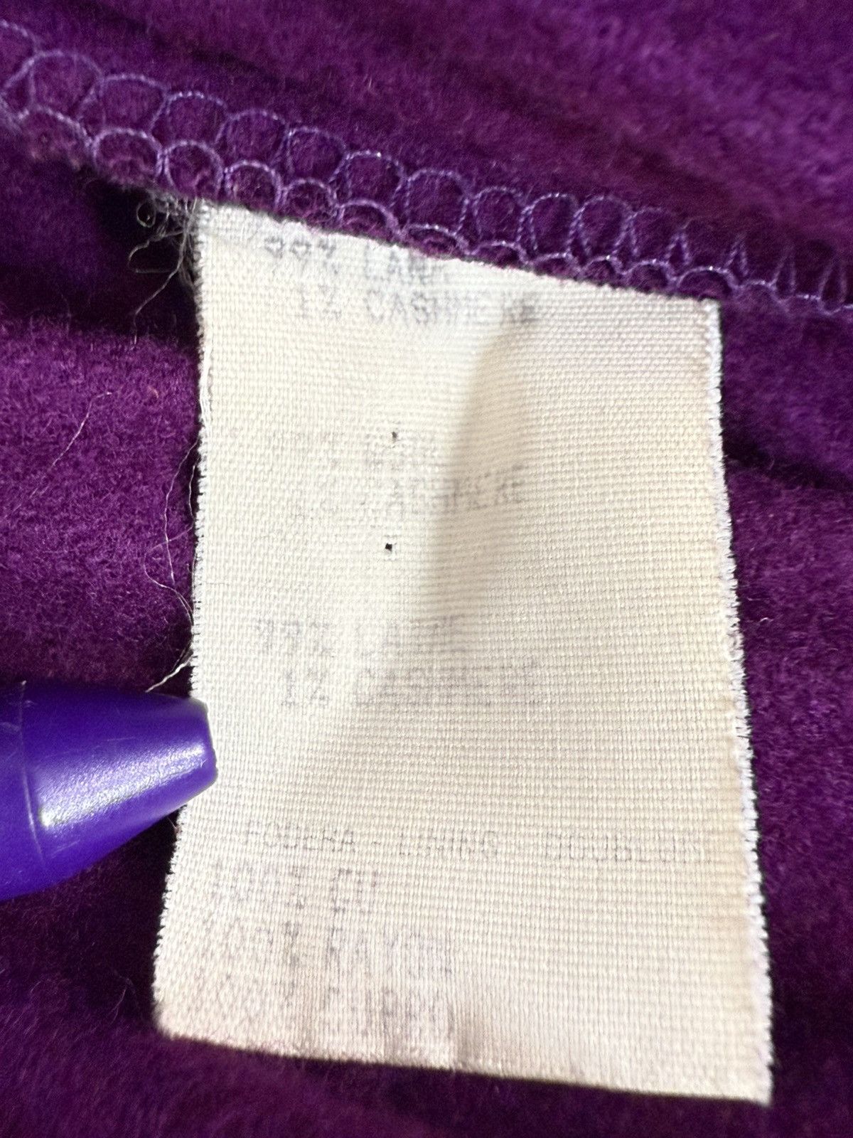 Versace Gianni Versace 1989 wool and Cashmere pleated cape Size ONE SIZE - 5 Thumbnail