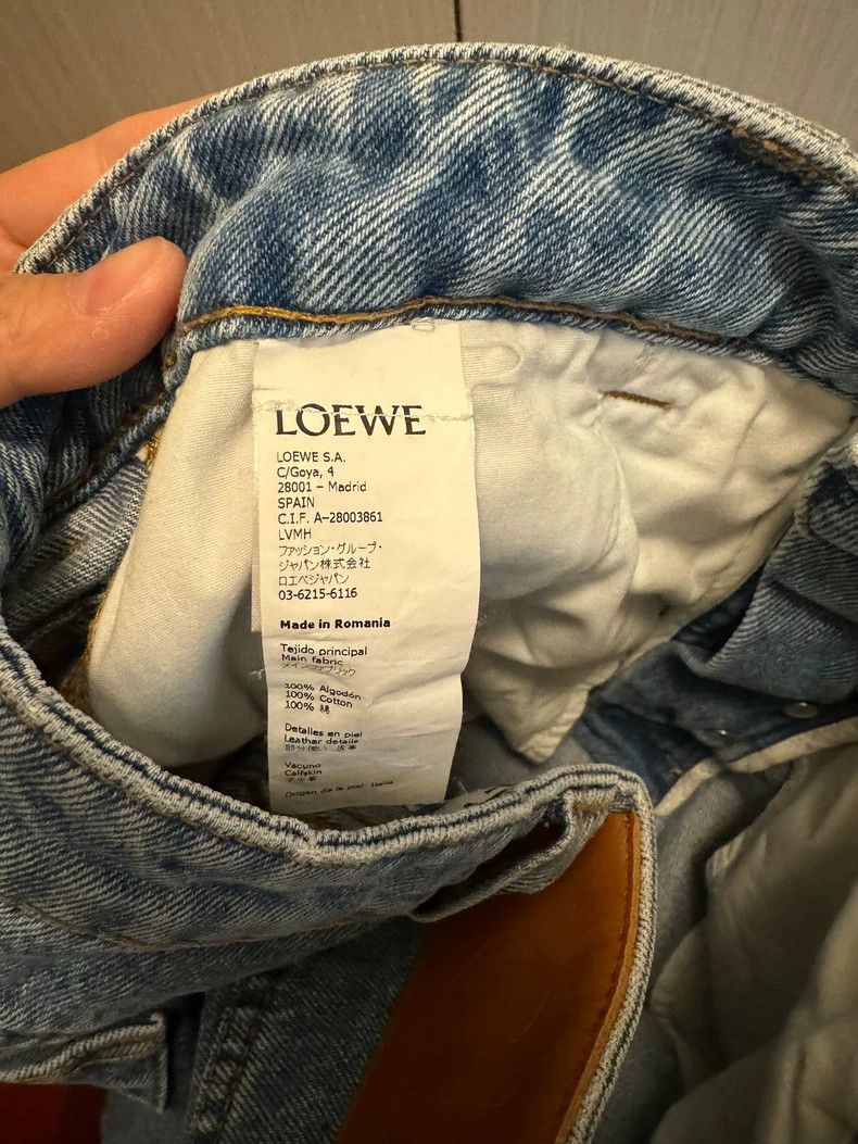 Loewe LOEWE sizeM Classic denim flared trousers Size 27" / US 4 / IT 40 - 5 Thumbnail