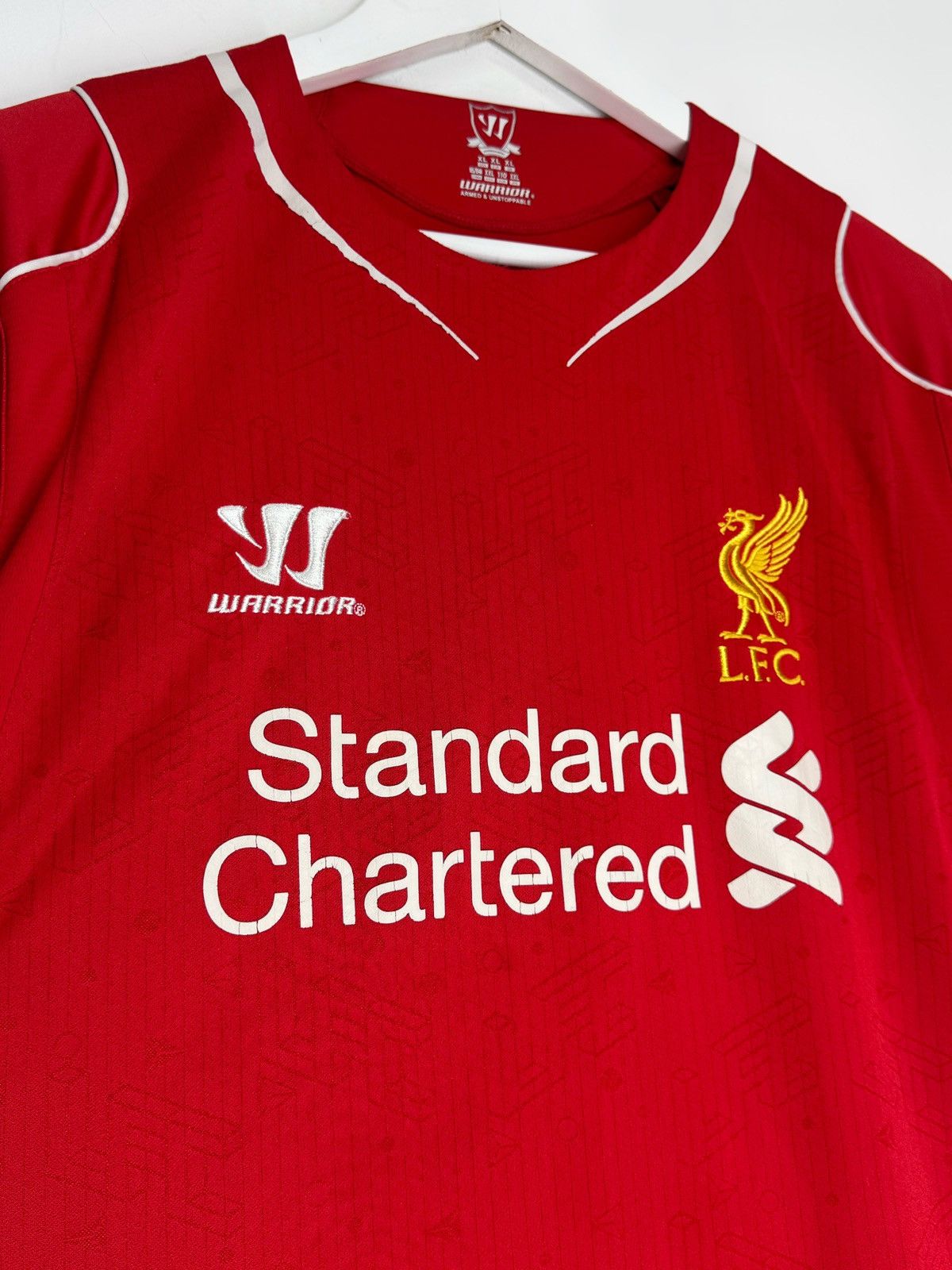 Other Warrior Liverpool FC 2014/15 Home Football Shirt Jersey Size US XL / EU 56 / 4 - 3 Thumbnail