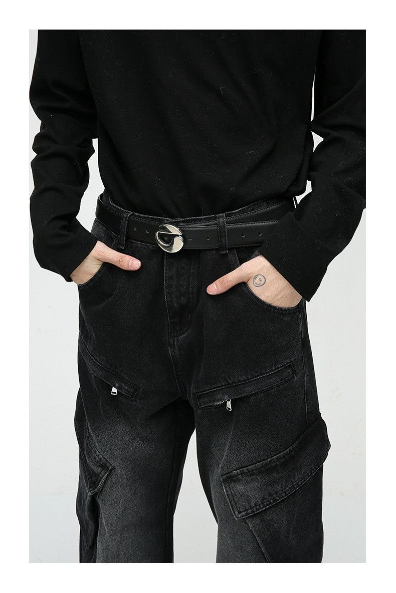 Japanese Brand × Jean American retro loose straight cargo jeans Size US 32 / EU 48 - 5 Thumbnail