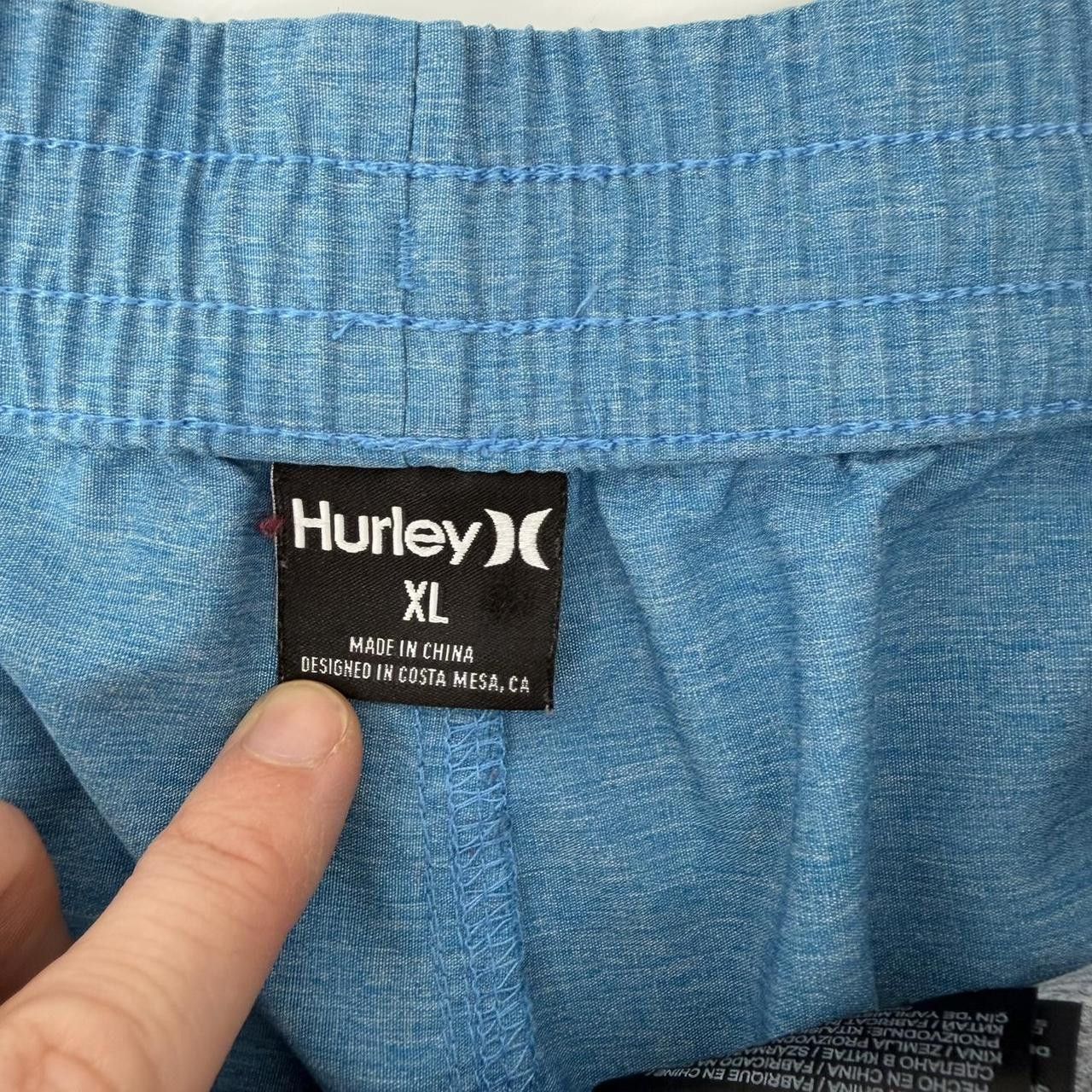 Hurley Hurley Mens Blue Board Shorts Size US 38 / EU 54 - 2 Thumbnail