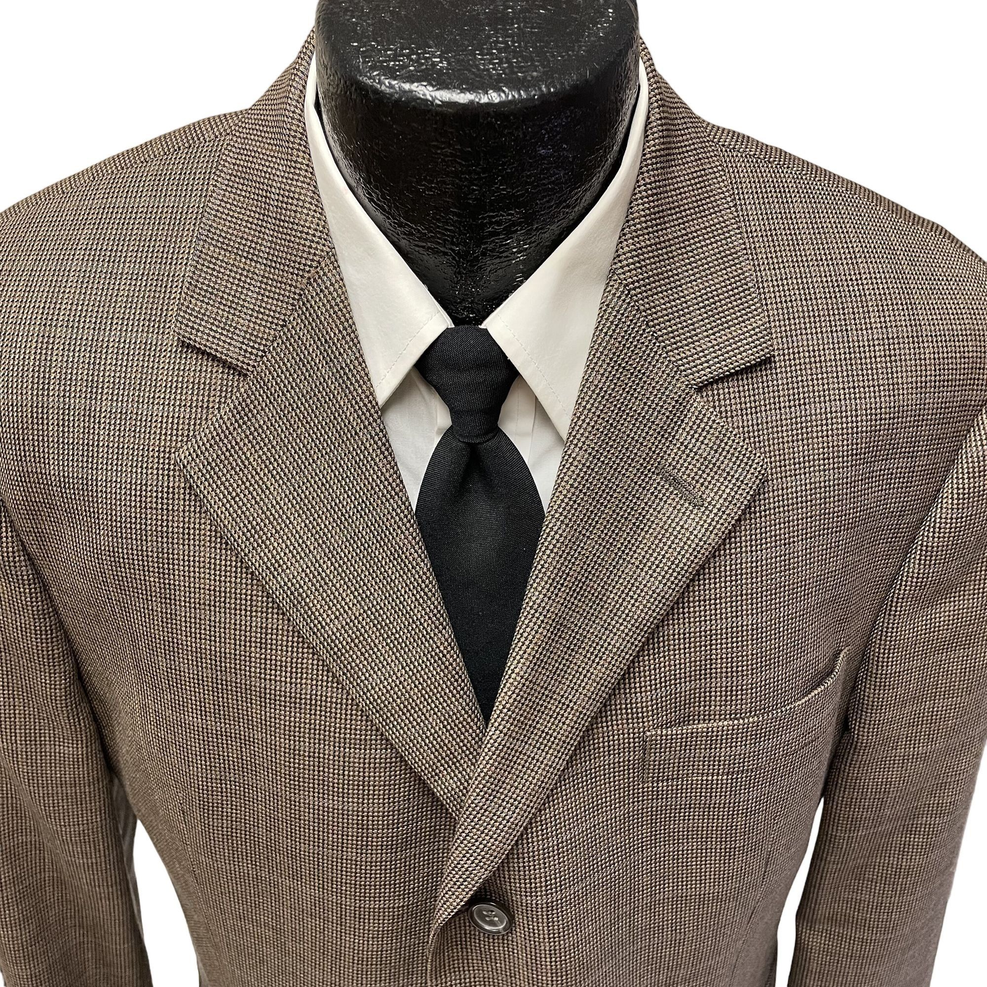 Joseph & Feiss Joseph & Feiss Sport Coat HOUNDSTOOTH 3 btn Jacket Size 42R - 2 Thumbnail