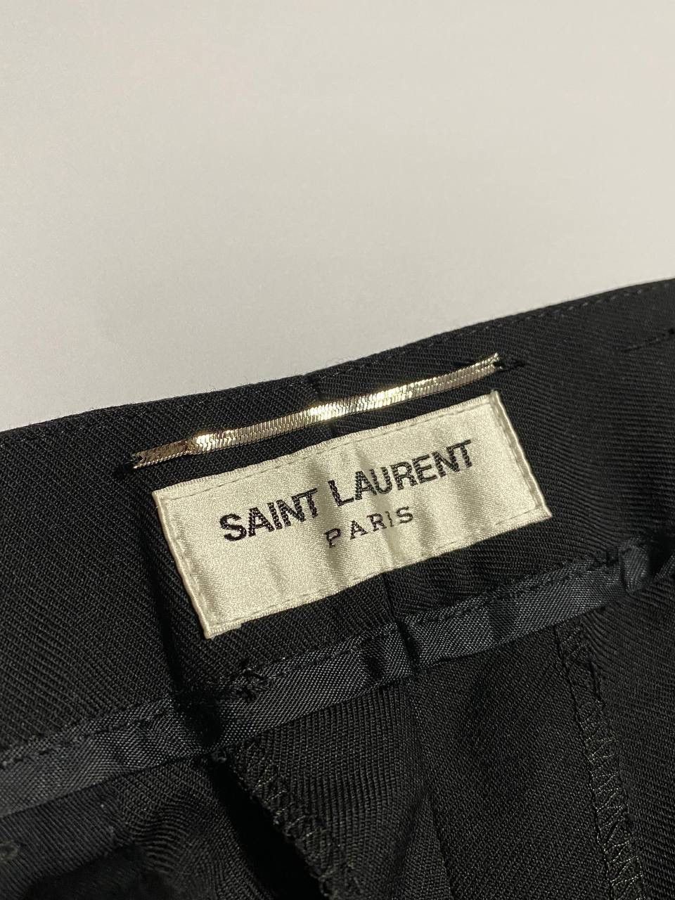 Saint Laurent Paris Saint Laurent Paris black dress pants Size 54R - 7 Thumbnail