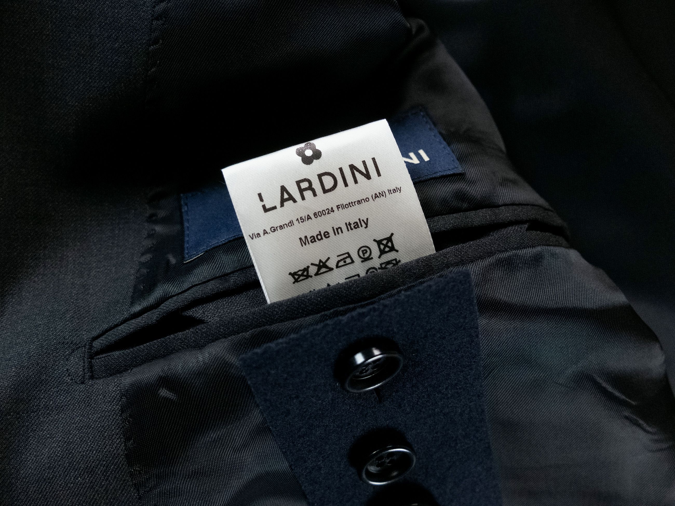 Lardini LARDINI gray slim fit classic wool suit Size 44 US / 54 IT Size 44R - 20 Thumbnail