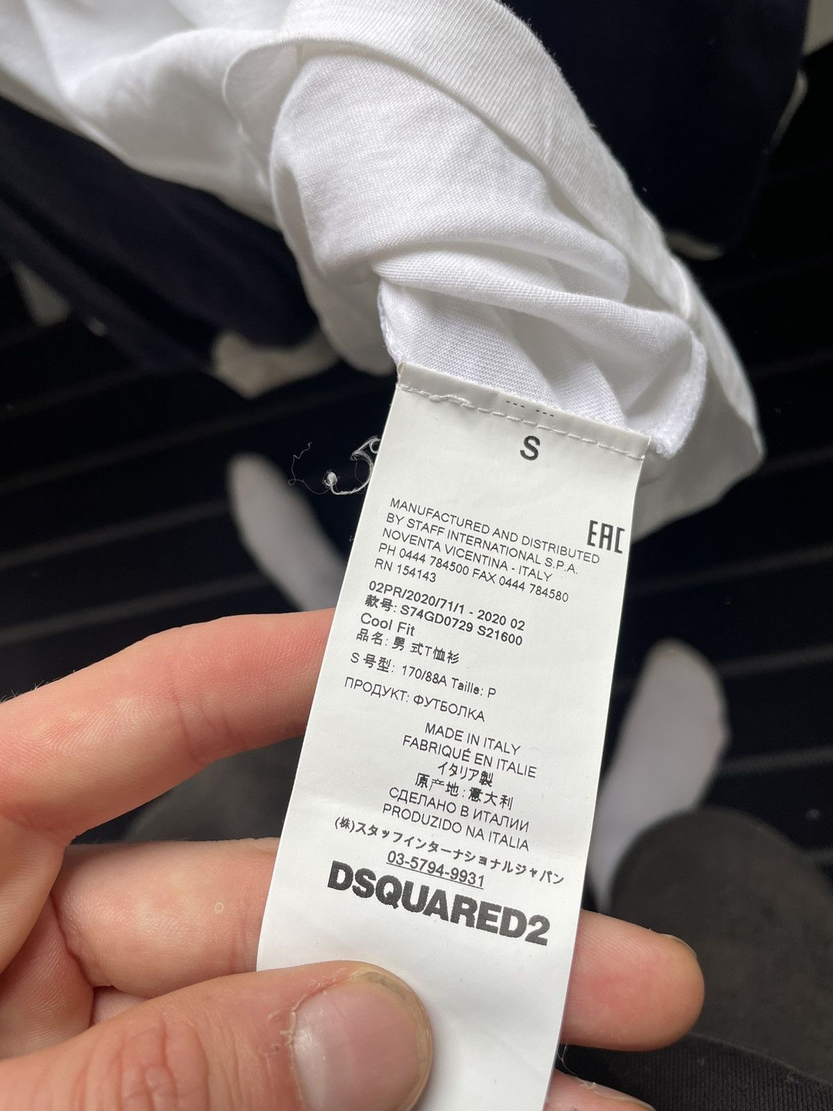 Dsquared2 DSQUARED SHORT SLEEVE SS21 Size US M / EU 48-50 / 2 - 3 Thumbnail