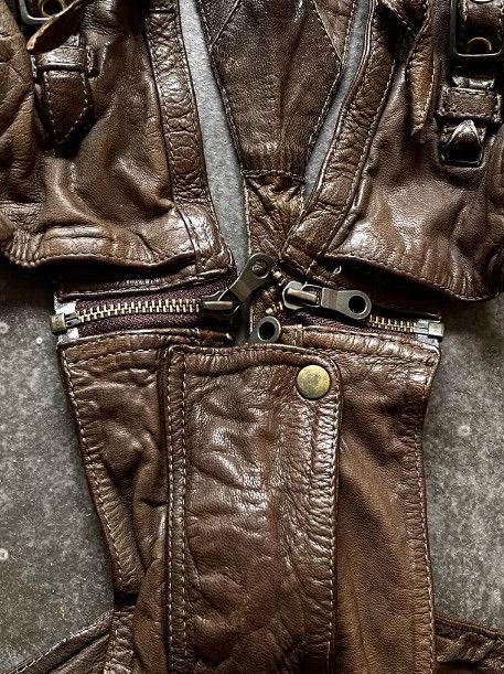 Share Spirit Homme SHARE SPIRIT Lambskin Vest Size US XL / EU 56 / 4 - 6 Thumbnail