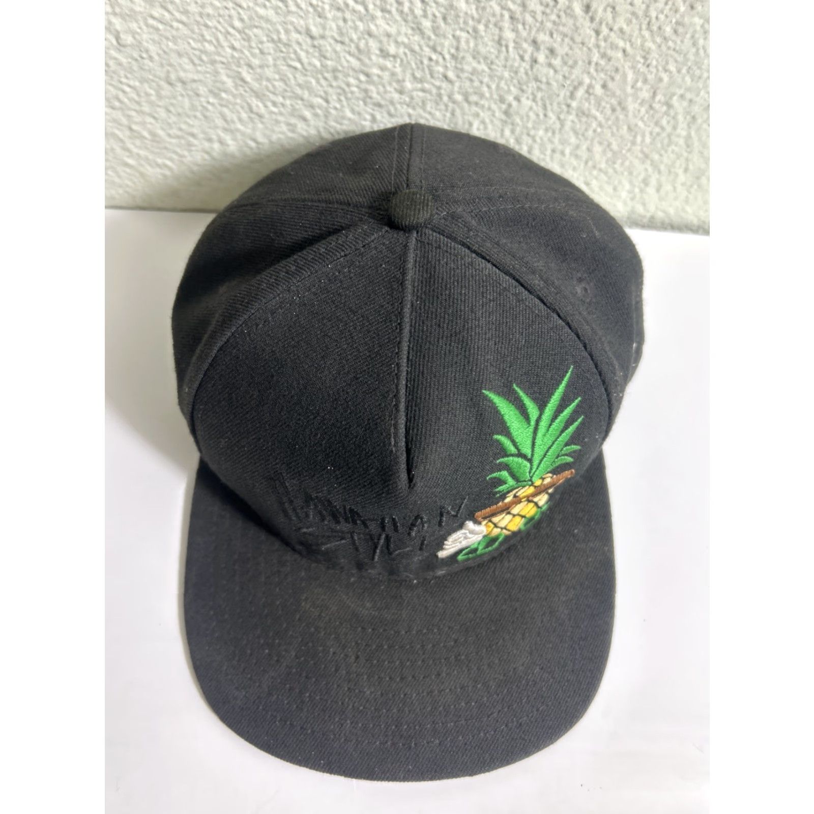 New Era New Era 9Fifty Snapback Hat Black Hawaiian Pineapple Sun Stained Adjustbal Mens One Size Size ONE SIZE - 5 Thumbnail