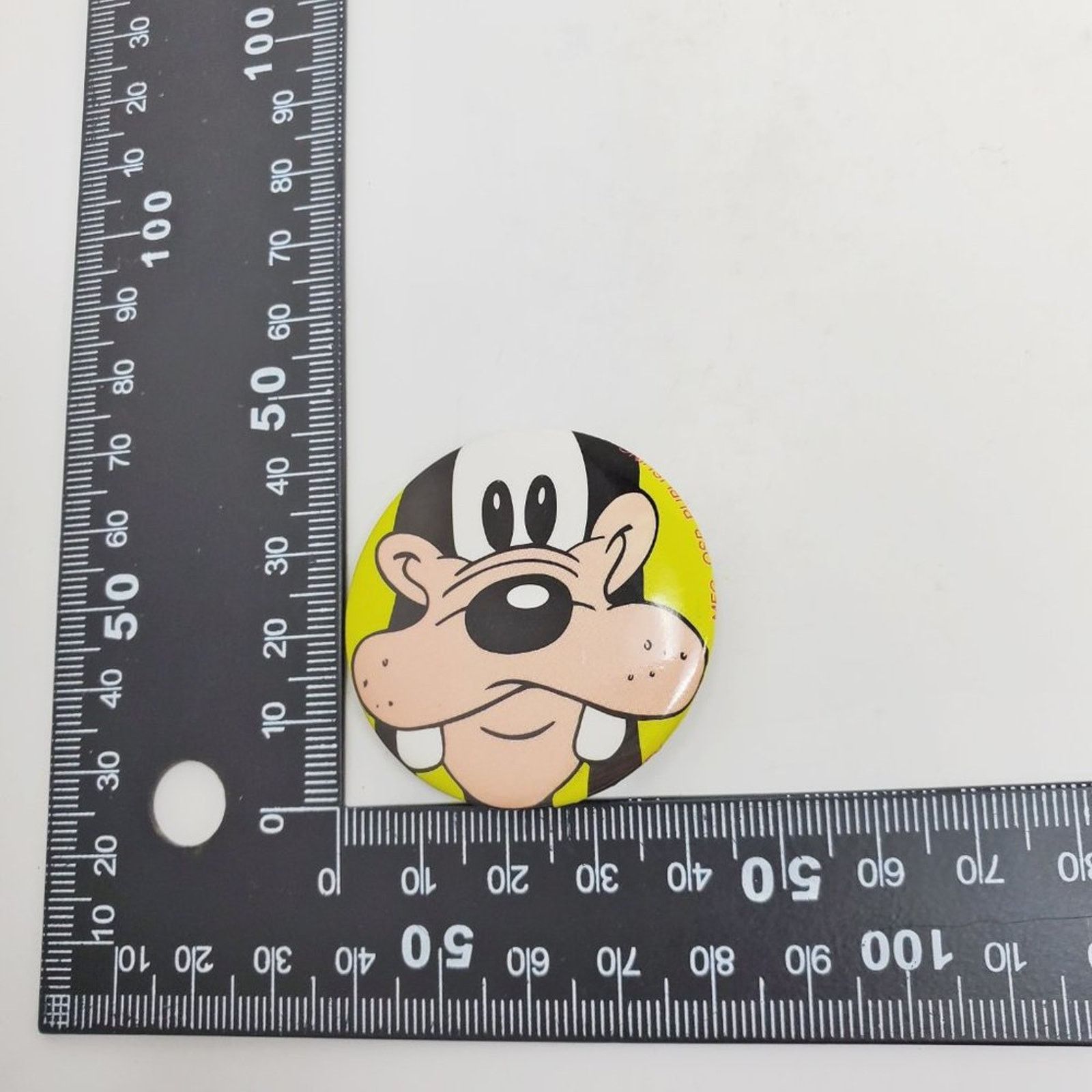 Disney VTG Disney Goofy Face Green Background Button - Nostalgic Size ONE SIZE - 8 Thumbnail