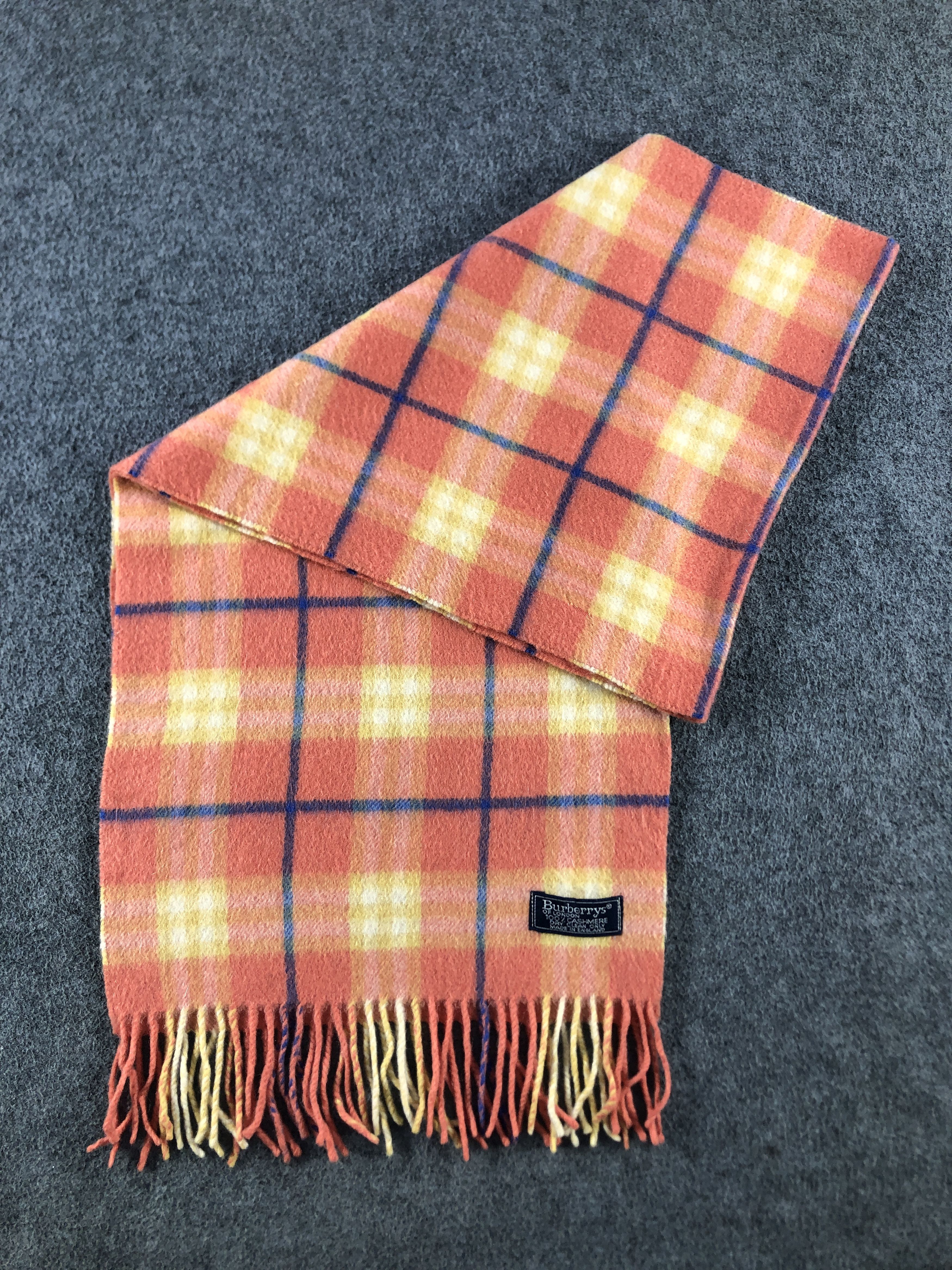 Burberry Burberry Cashmere Scarf / Muffler / Neckwear P863 Size ONE SIZE - 5 Thumbnail