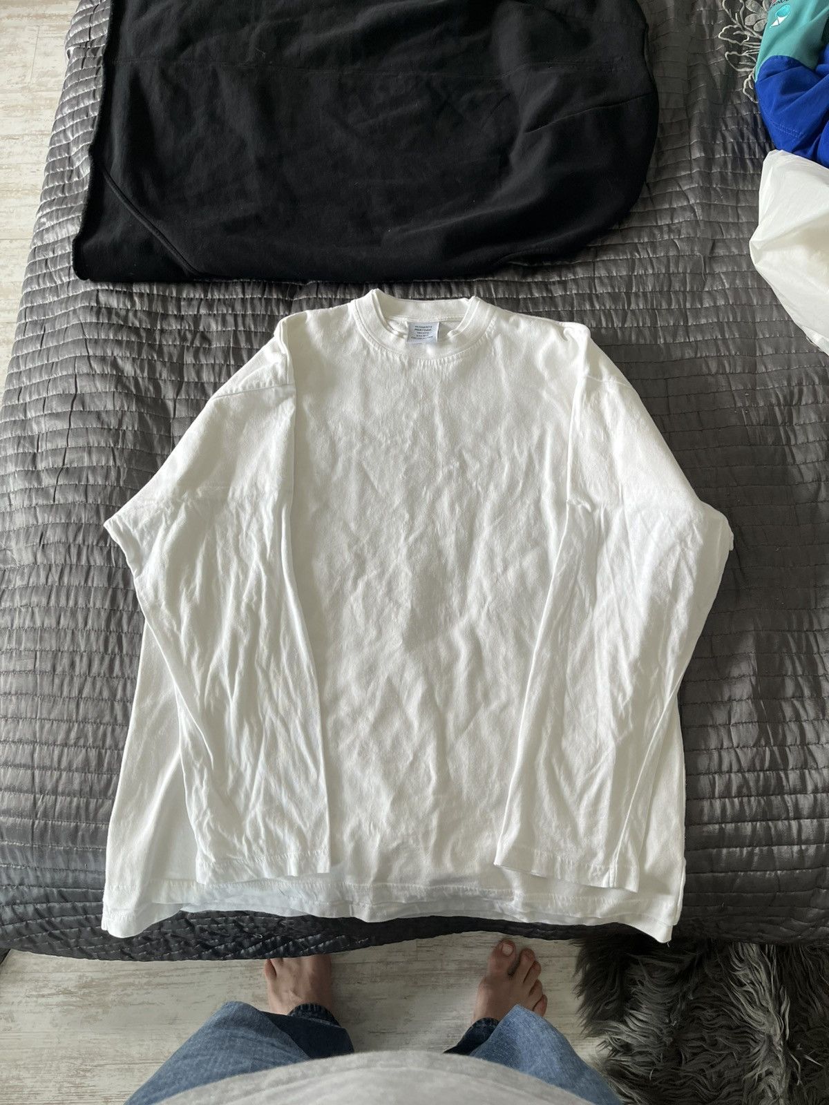 Vetements Vetements Pour Femme x Hanes Double Layer Longsleeve Tee Size US L / EU 52-54 / 3 - 1 Thumbnail