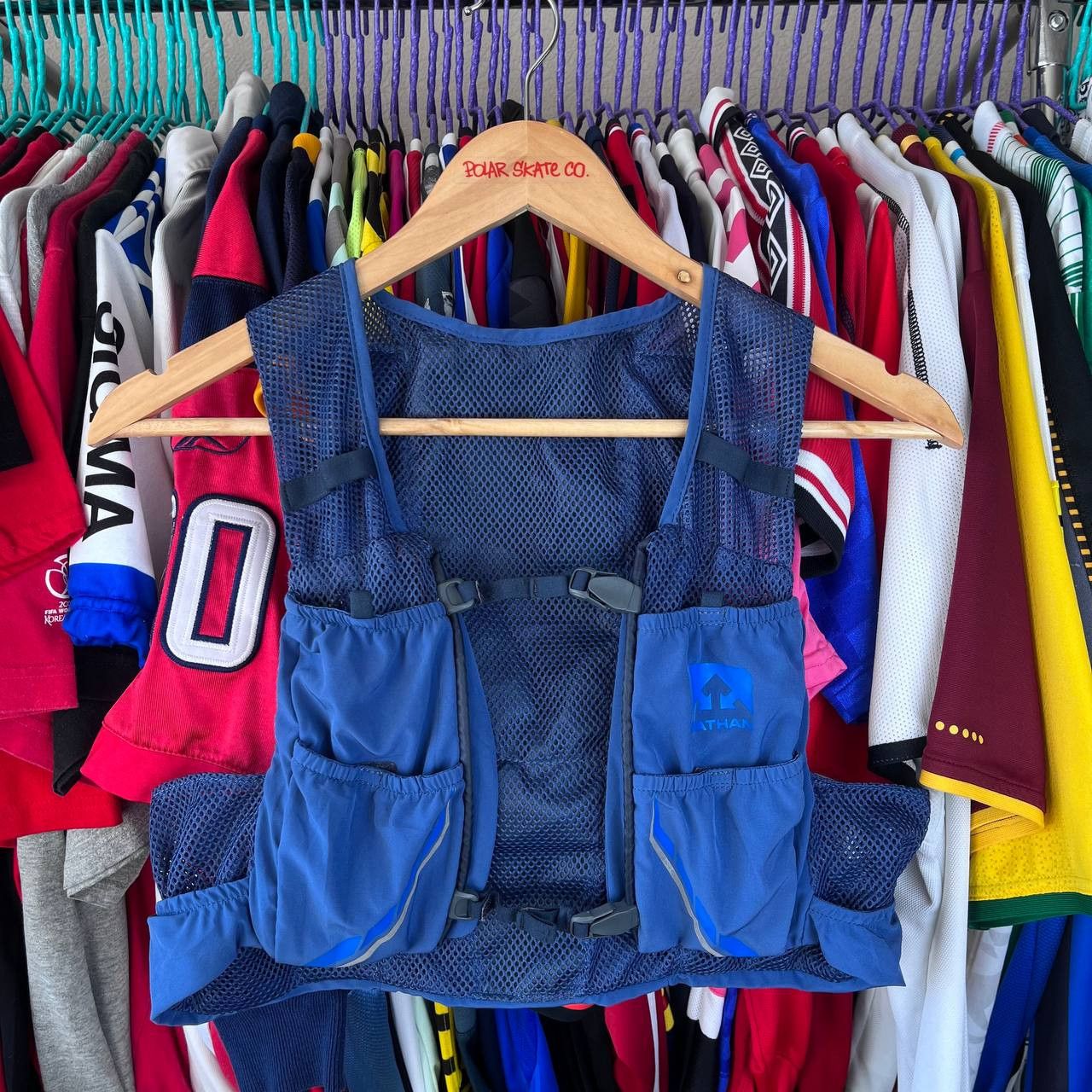 Other NATHAN Vaporzach 2.5L Storage Capacity Blue Running Vest Size US M / EU 48-50 / 2 - 5 Thumbnail