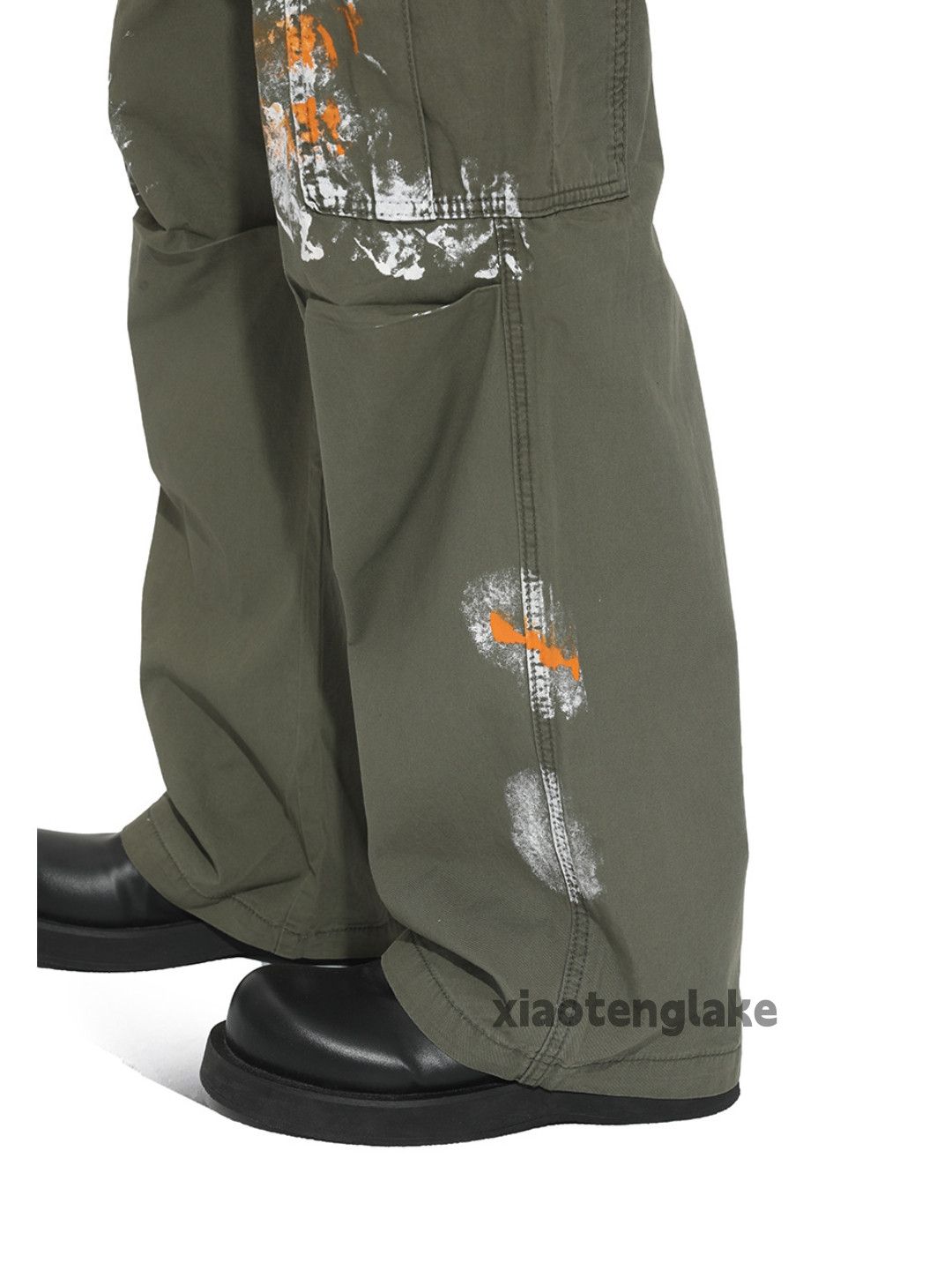 Japanese Brand Utility military tactical loose baggy paint cargo pants Size US 32 / EU 48 - 8 Thumbnail