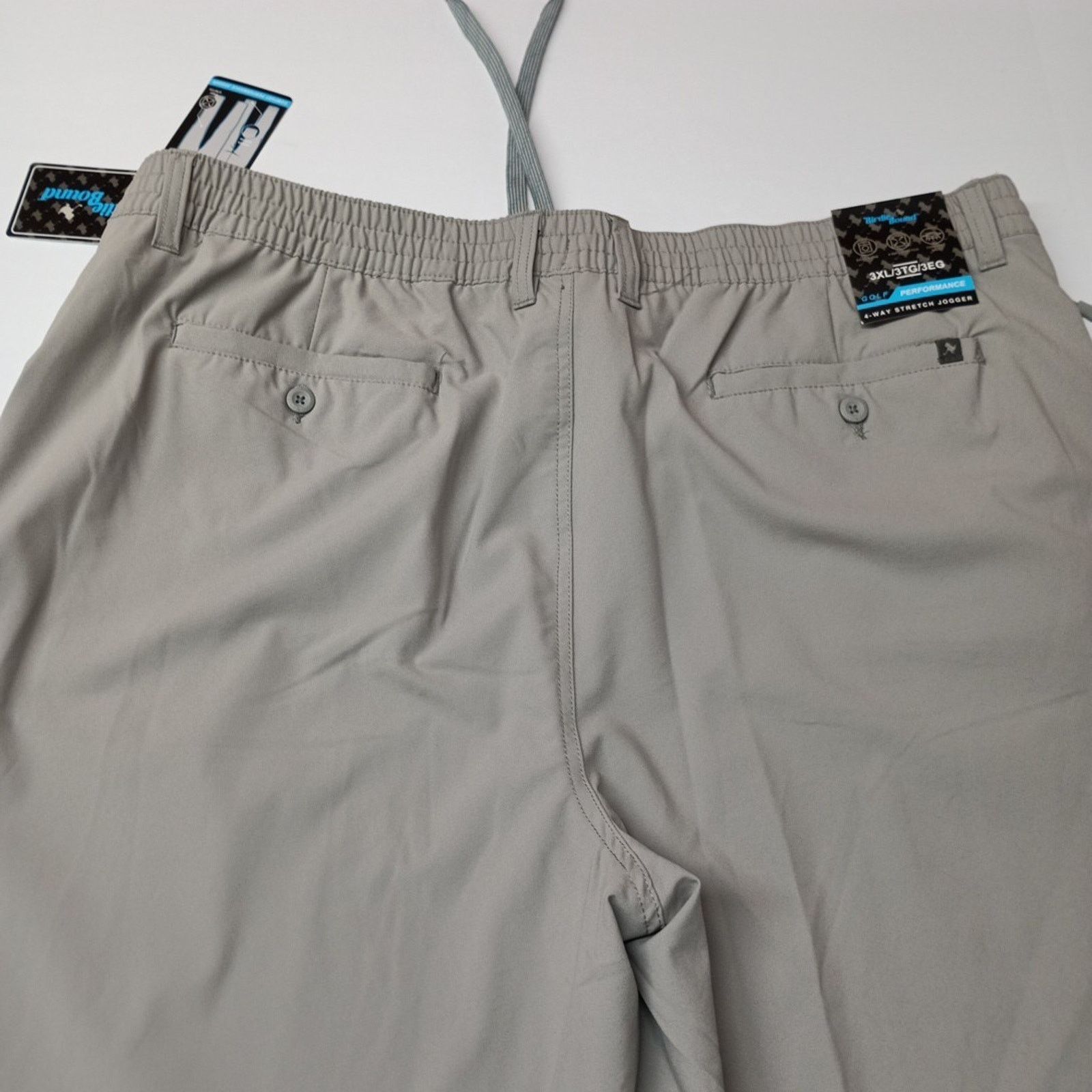 Other Birdie Bound Golf Joggers Men's 3XL Gray Stretch Drawstring Size US 44 / EU 60 - 12 Thumbnail