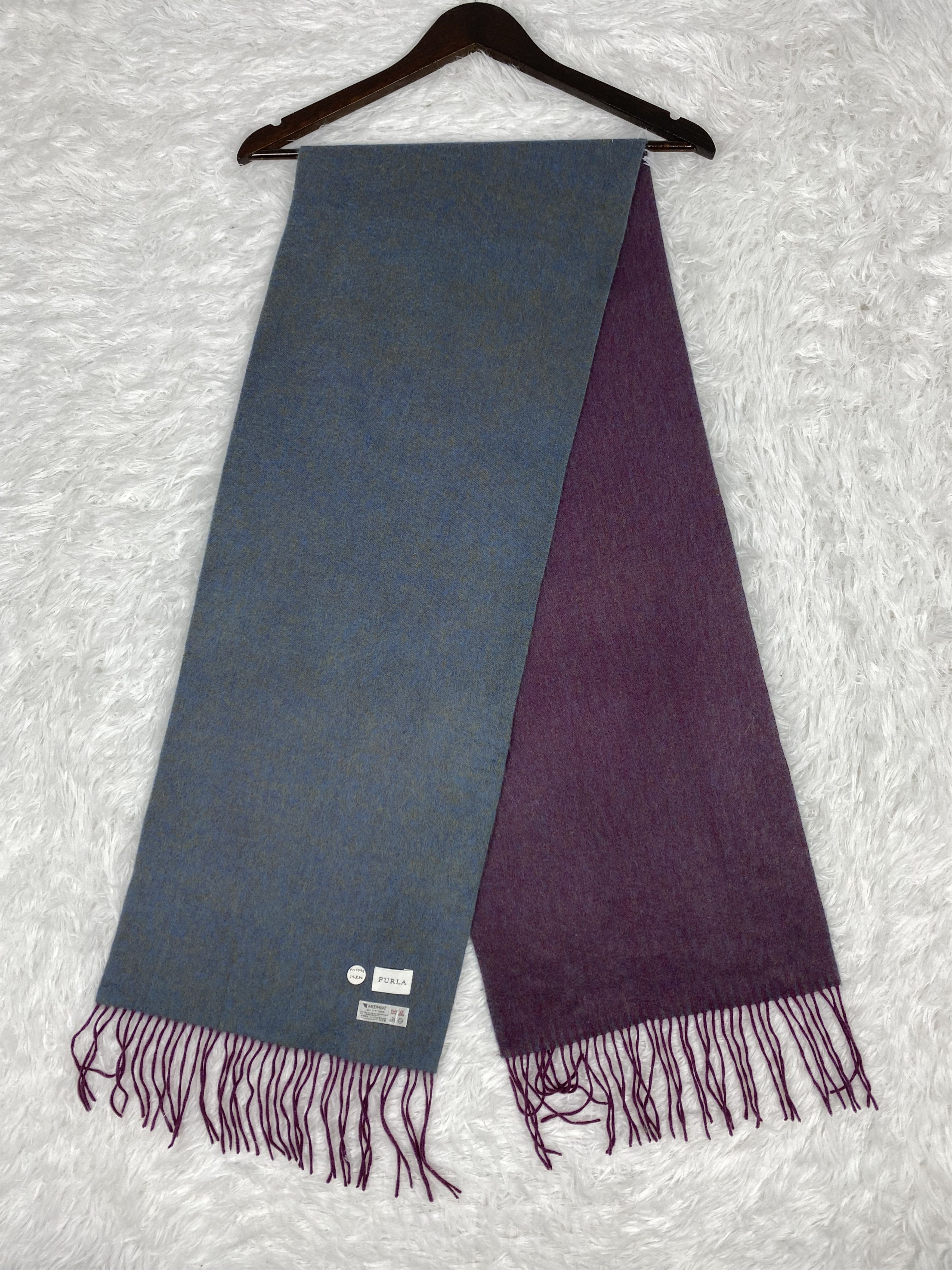 Furla Vintage Furla Scarf / Muffler Neckwear PM0093 Size ONE SIZE - 1 Thumbnail