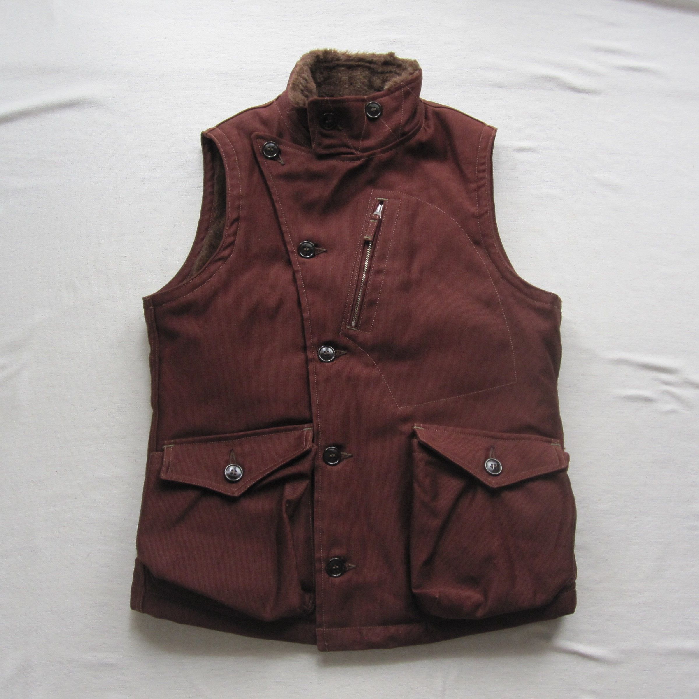 Freewheelers WINTER AVIATOR’S VEST Size US S / EU 44-46 / 1 - 9 Thumbnail