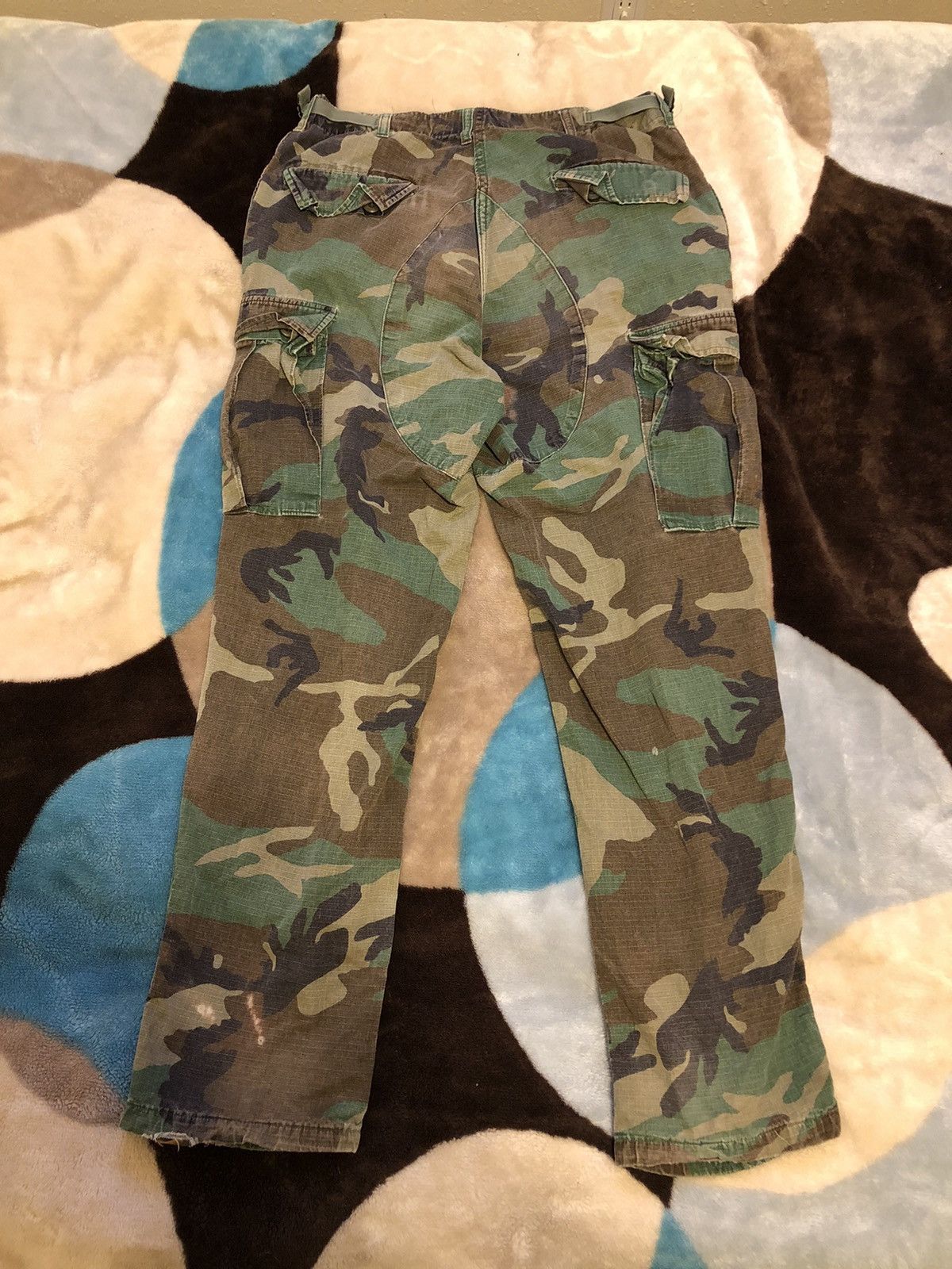 Vintage Vintage 90’s US Army Combat Double Knee Camo Pants Size US 32 / EU 48 - 5 Thumbnail