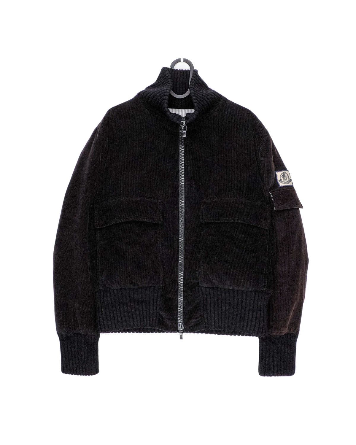 Moncler Moncler Gamme Bleu Corduroy Dark Brown Puffer Down Jacket Size US M / EU 48-50 / 2 - 1 Thumbnail