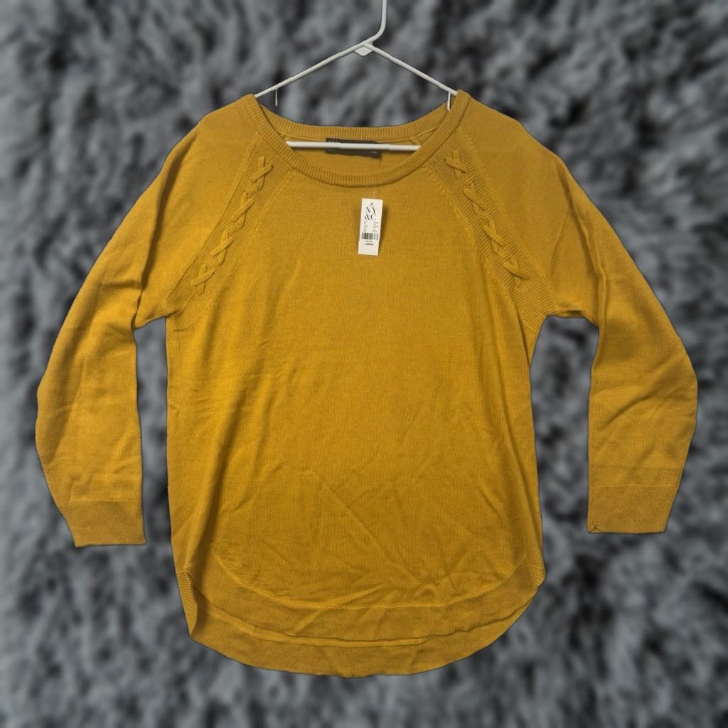 Vintage NY&C Sweater Large Classic Office Casual Comfort Layering Transitional Layering Size L / US 10 / IT 46 - 1 Thumbnail