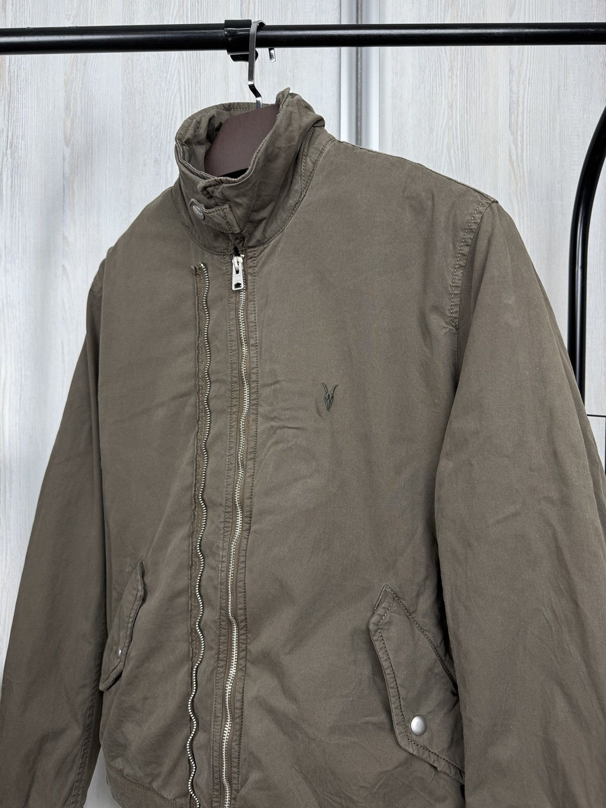 Allsaints AllSaints Men's Nicks Bomber Biker jacket Size US M / EU 48-50 / 2 - 7 Thumbnail