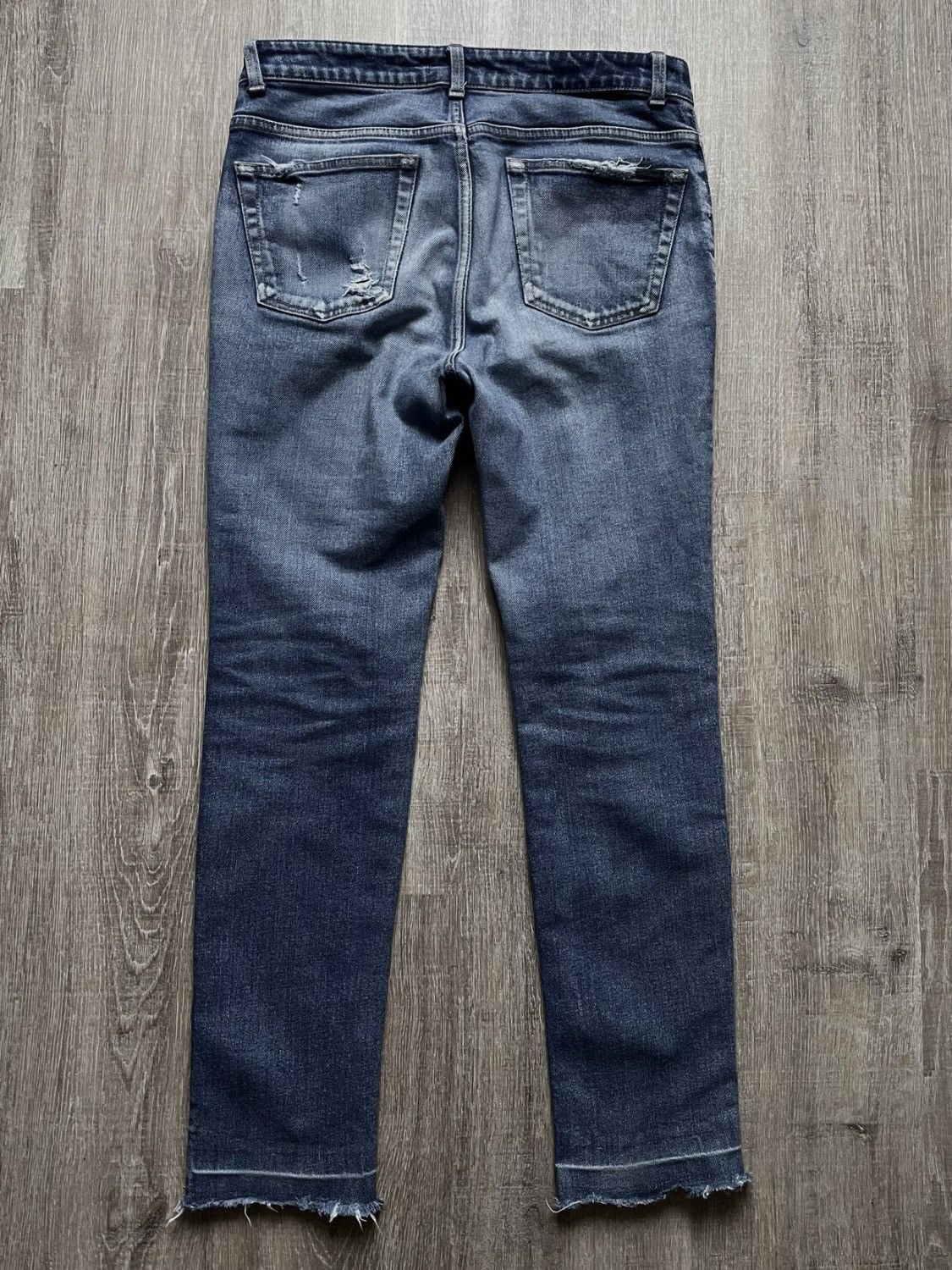Hedi Slimane × Saint Laurent Paris Saint Laurent Paris D05 jeans Size US 29 - 2 Thumbnail