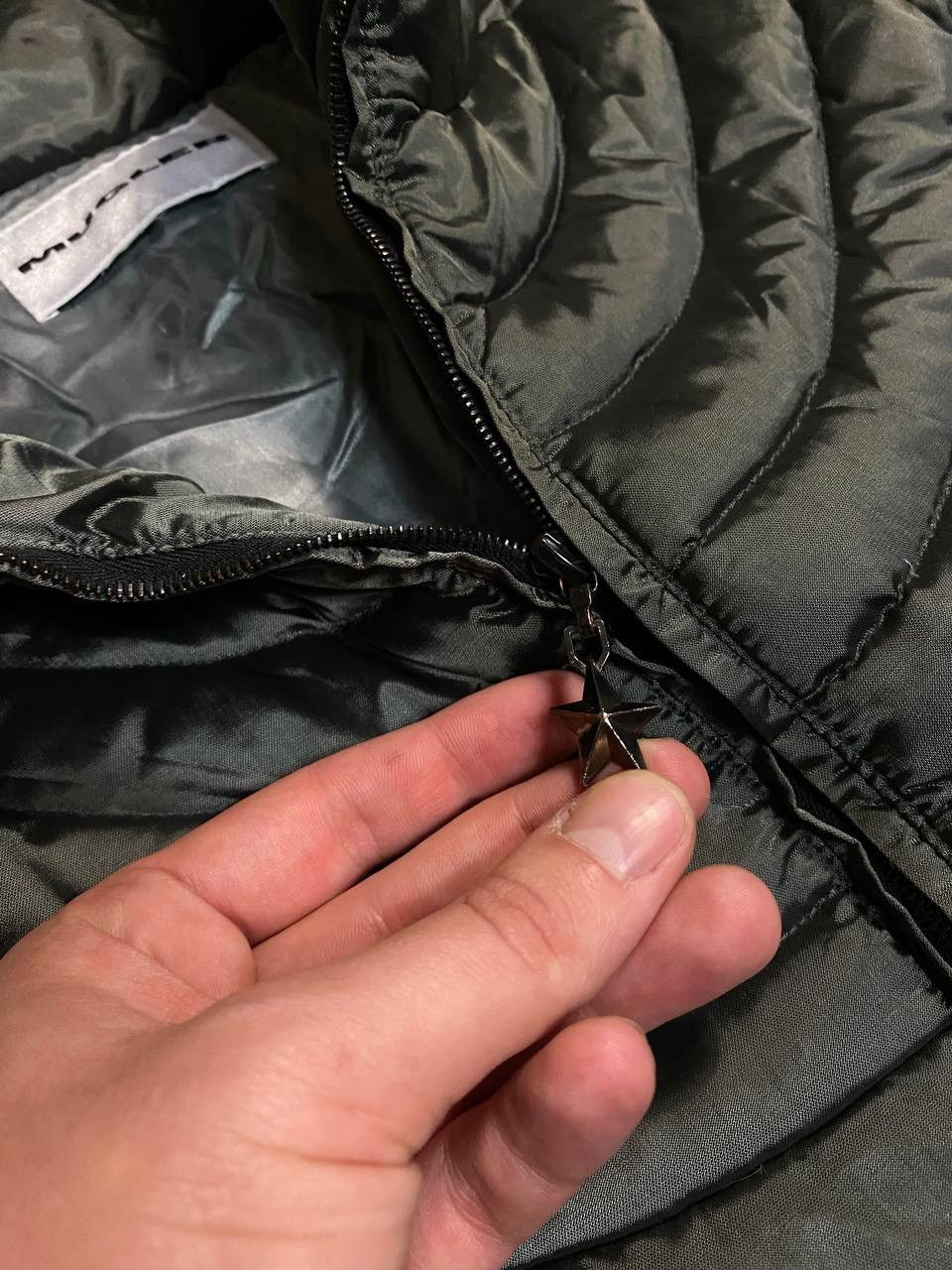 Mugler Thierry Mugler Vntg Panel Seams Shaped Quilting Down Jacket Size M / US 6-8 / IT 42-44 - 14 Thumbnail
