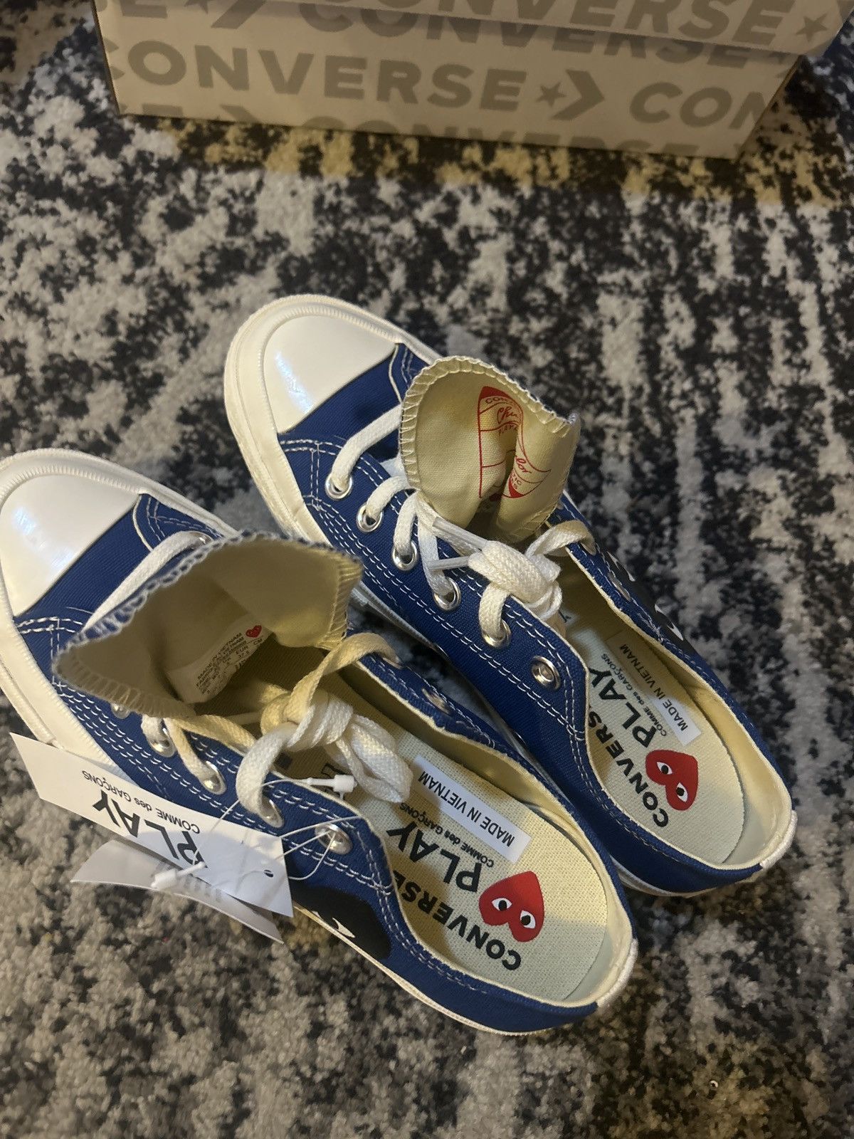 Comme des Garcons PLAY COMME des GARÇONS PLAY Converse Edition Chuck 70 Sneakers Size US 7 / IT 37 - 7 Thumbnail