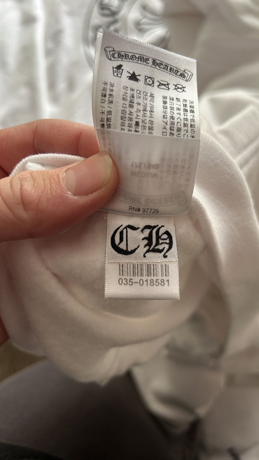 Chrome Hearts Chrome Hearts White Miami Hoodie Size US M / EU 48-50 / 2 - 14 Thumbnail