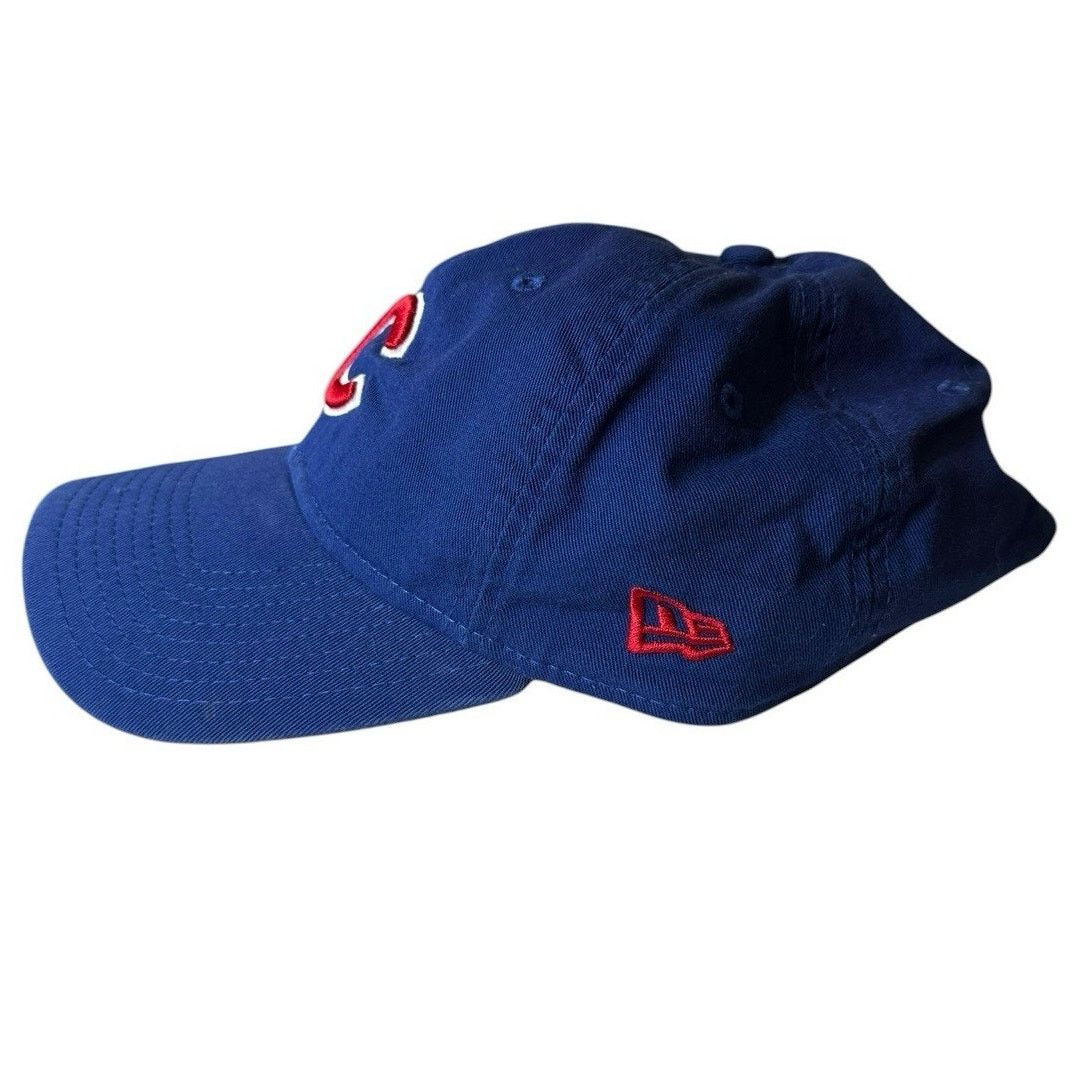 New Era Chicago Cubs Hat Cap Strap Back MLB Baseball New Era Size ONE SIZE - 4 Thumbnail