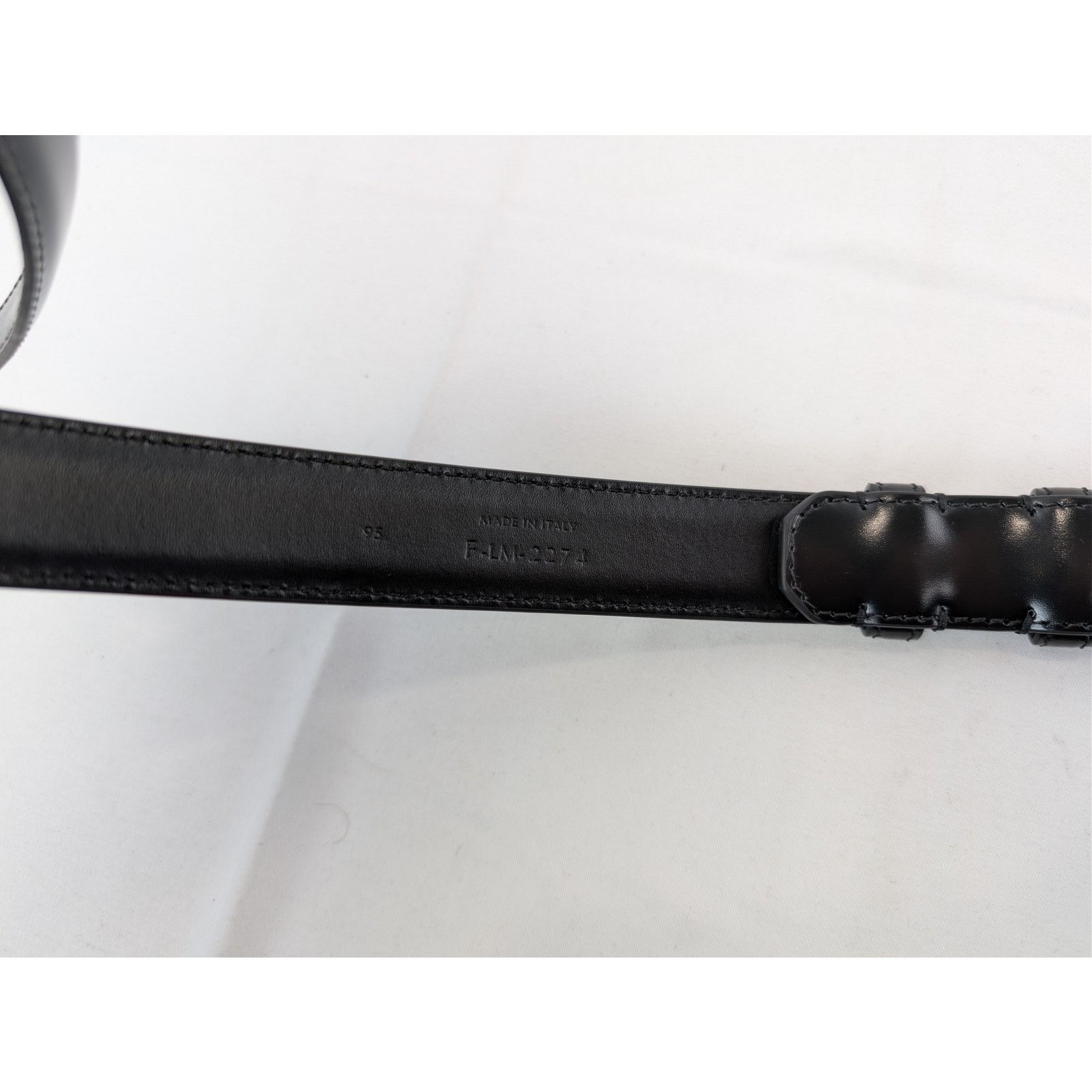 Celine o1rshd1 Size: 95cm / Men's Belt in Black Size 38 - 10 Thumbnail