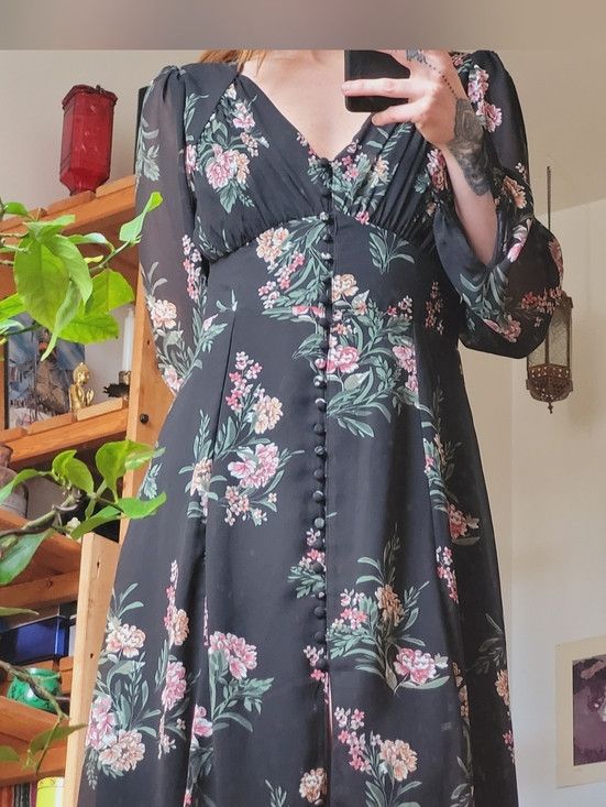 ASTR The Label Astr The Label Cottagecore Floral long sleeve Maxi Dress - S Size S / US 4 / IT 40 - 2 Thumbnail