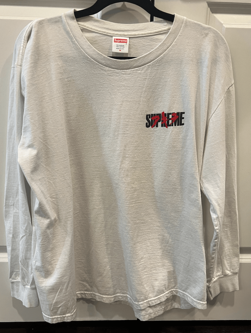 Supreme Supreme Intarsia Sleeve L/S Top Tee | Grailed