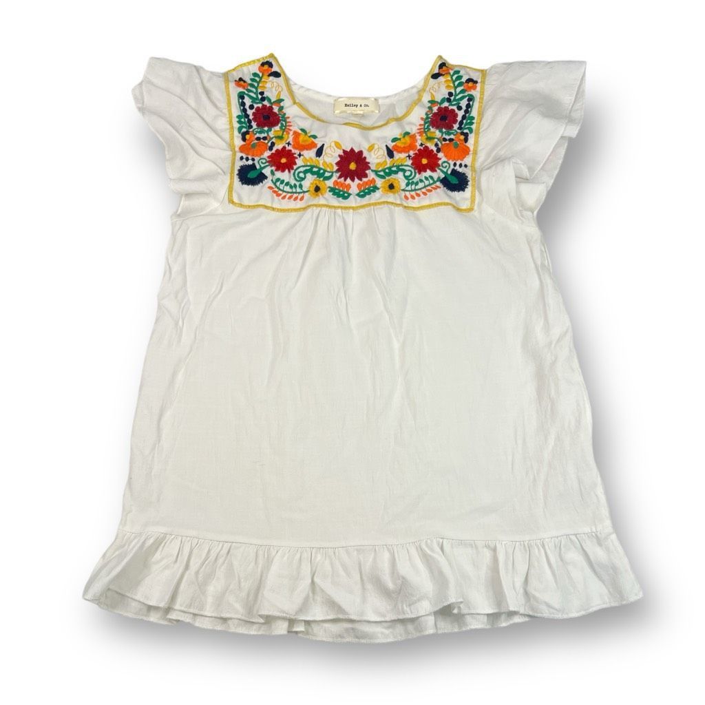 Other Hailey & Co. Embroidered Boho Blouse Top Size Small Size S / US 4 / IT 40 - 1 Thumbnail