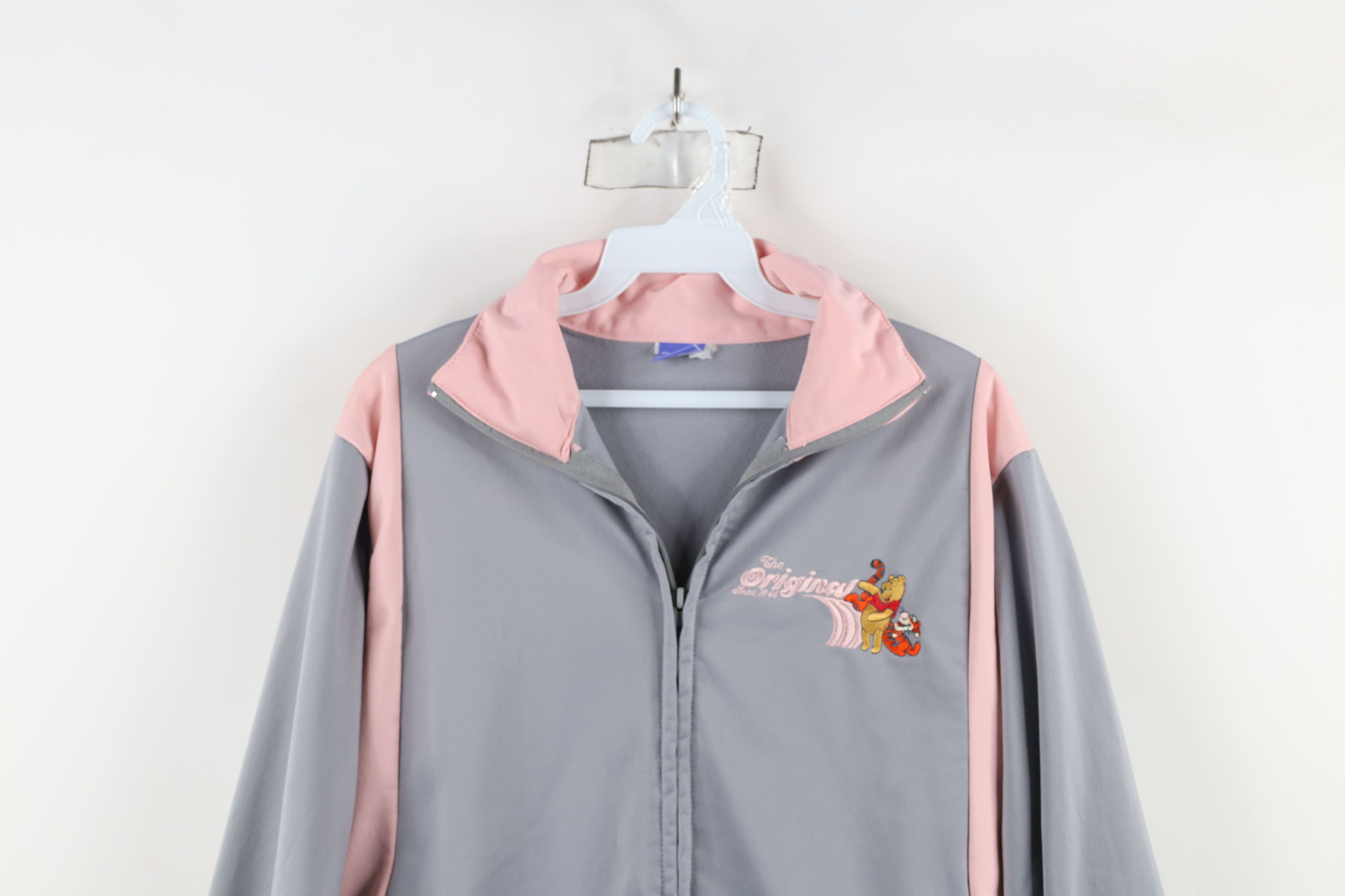 Disney × Vintage Vintage 90s Disney Winnie the Pooh Full Zip Track Jacket Size L / US 10 / IT 46 - 2 Thumbnail