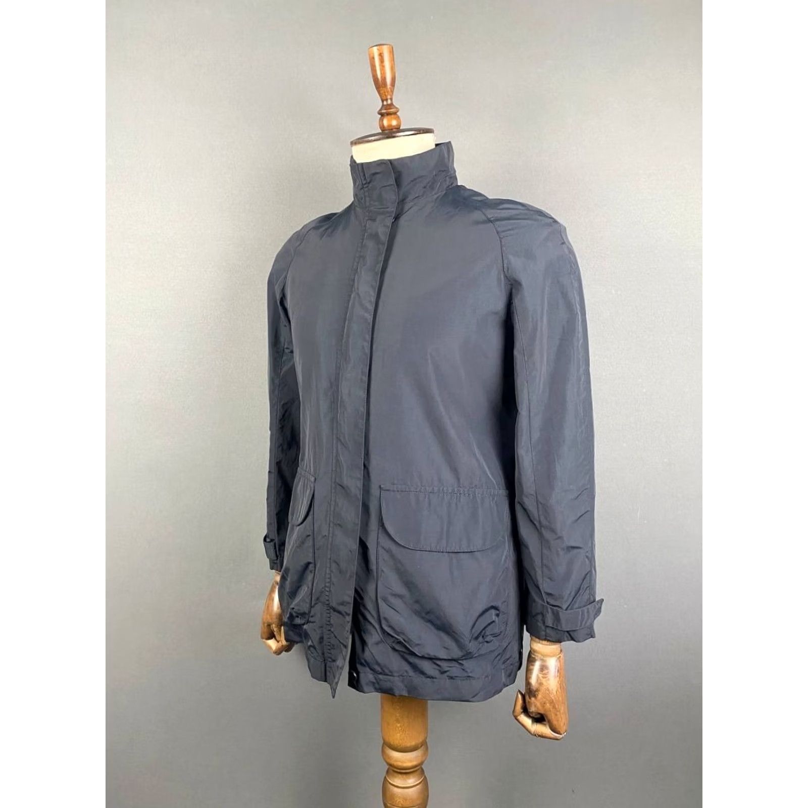 Paul & Shark Paul & Shark Mens Parka Jacket S Black Full Zip Pockets Long Sleeve Jacket Size US S / EU 44-46 / 1 - 2 Thumbnail