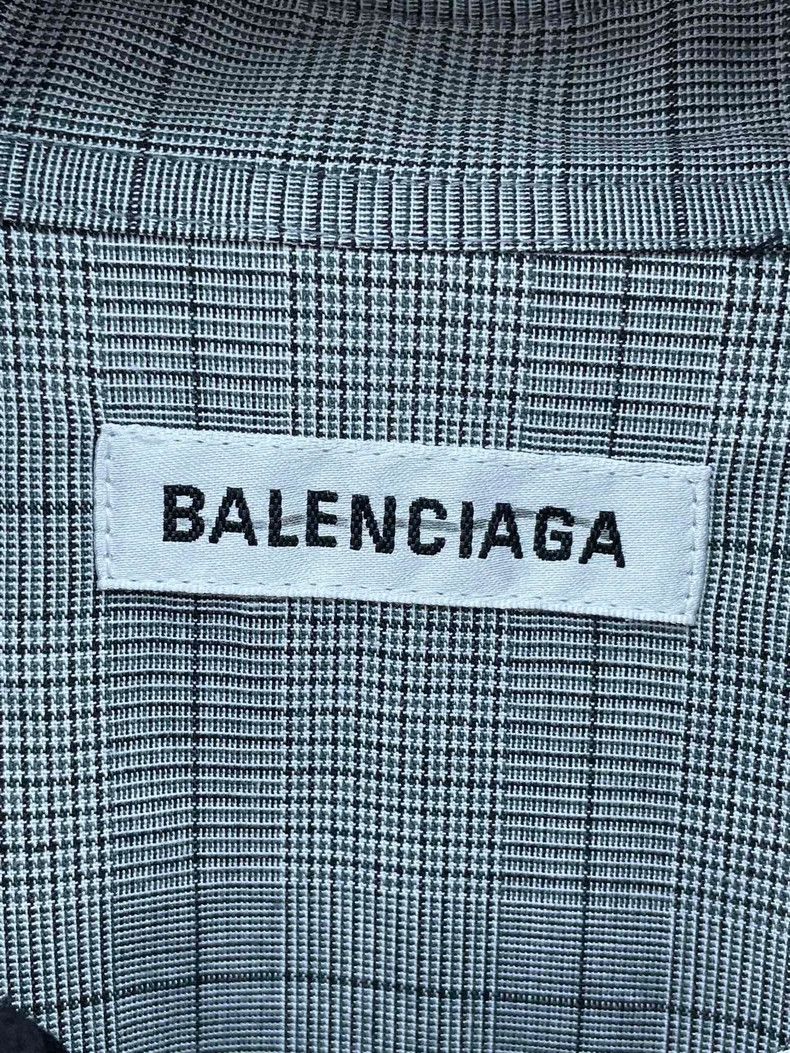 Balenciaga Balenciaga size 36 Ribbon monogrammed casual shirt Size XS / US 0-2 / IT 36-38 - 6 Thumbnail