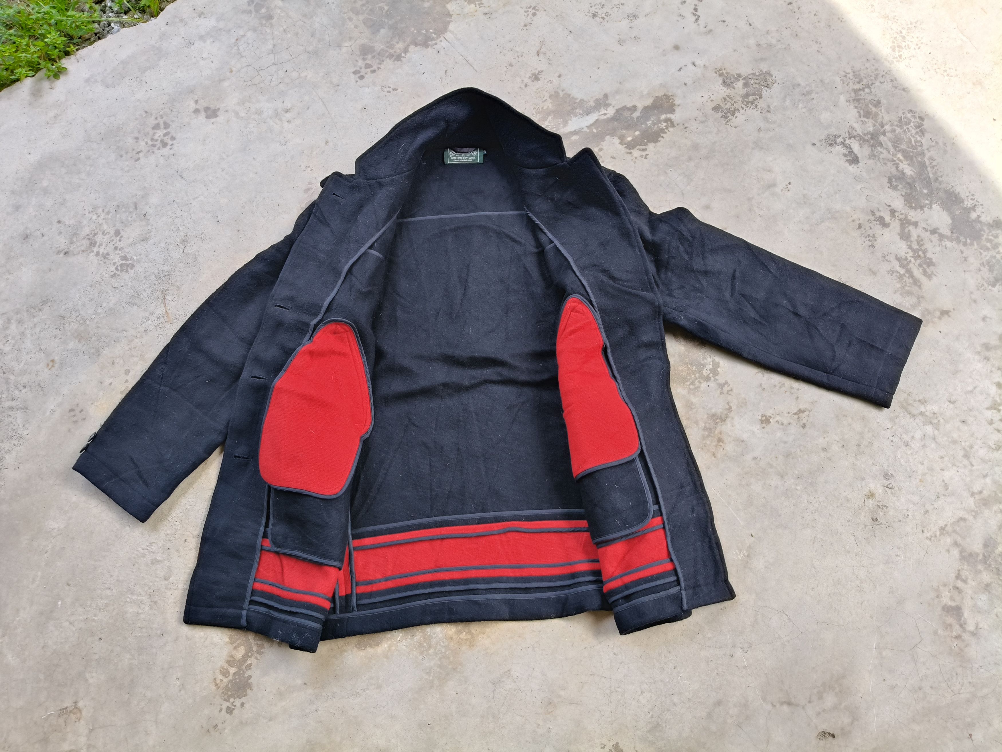 Ralph Lauren Vintage RALPH LAUREN COUNTY Red Line Wool Jacket Size US M / EU 48-50 / 2 - 8 Thumbnail