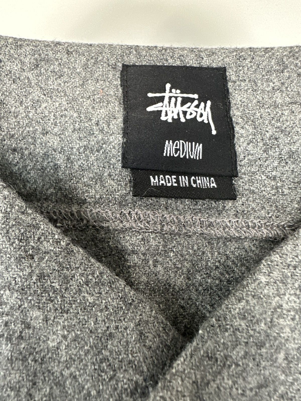 Stussy Stussy Heather Grey Baseball Jersey Size US M / EU 48-50 / 2 - 3 Thumbnail