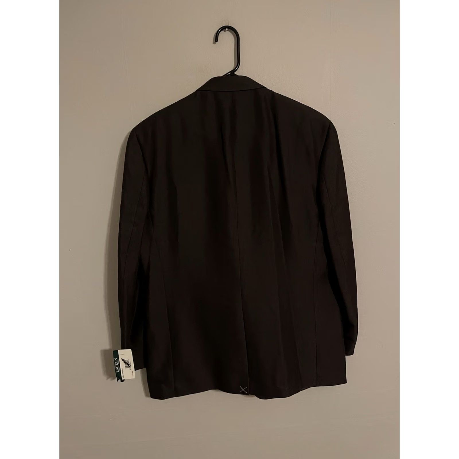 Ralph Lauren Lauren Ralph Lauren LRL Charcoal Gray Blazer Suit Jacket Coat - Men's 46L New! Size 46R - 3 Thumbnail