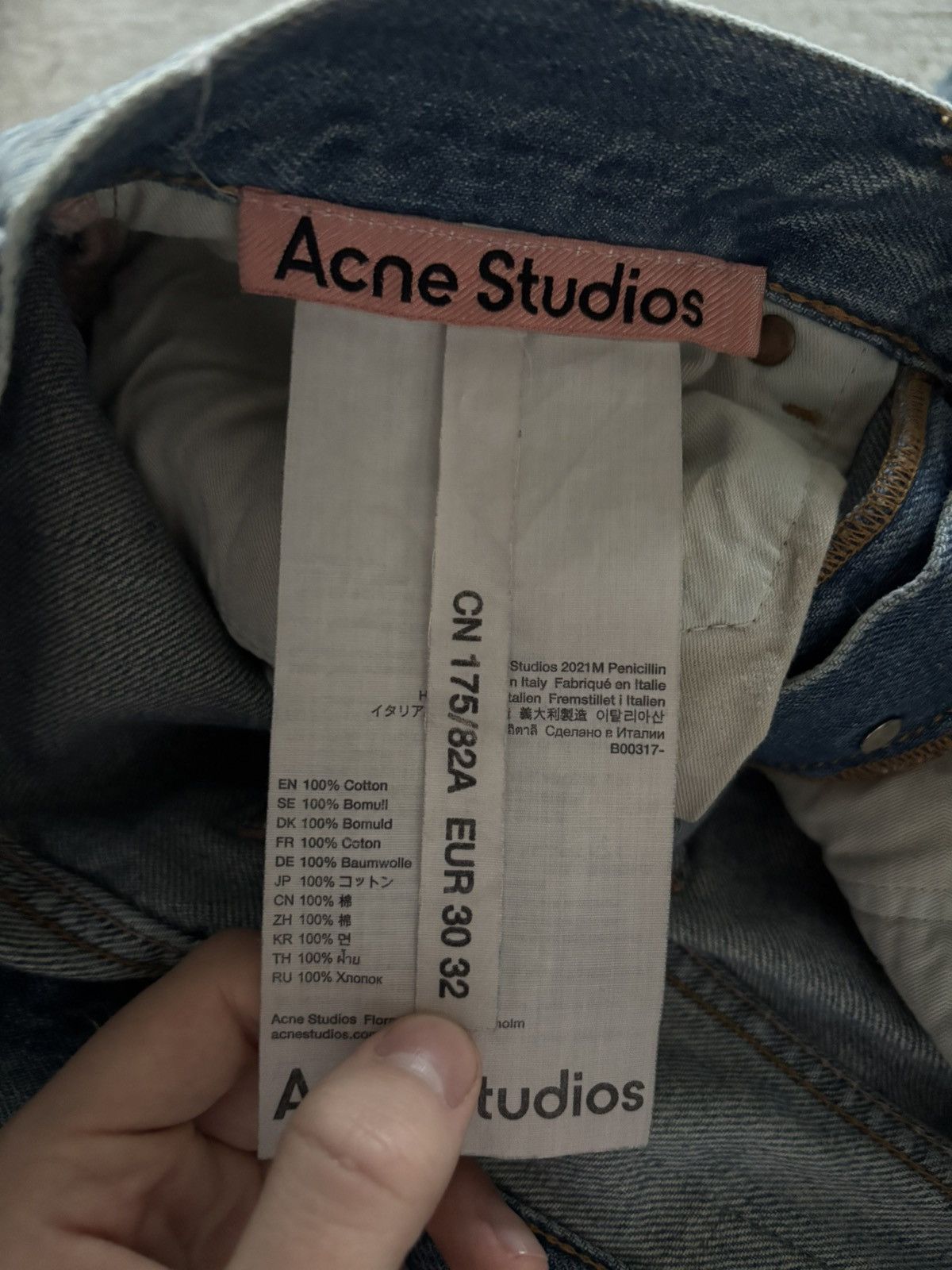 Acne Studios Bootcut 2021m mudwash Size US 30 / EU 46 - 5 Thumbnail