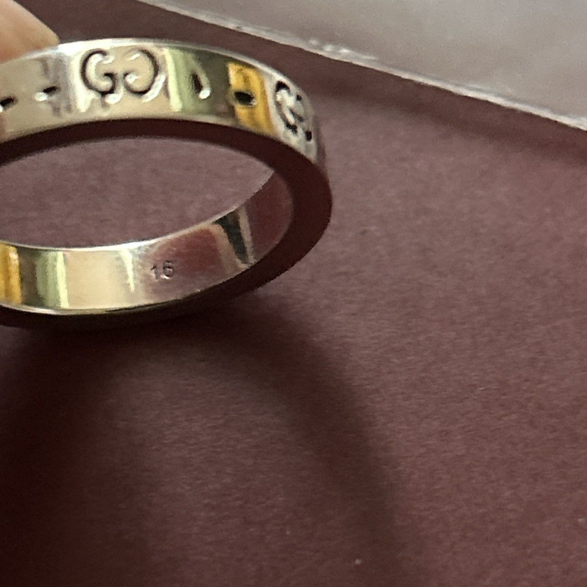 Gucci Gucci GG Ghost Costume Ring Silver Ag925 477932 Size ONE SIZE - 7 Thumbnail