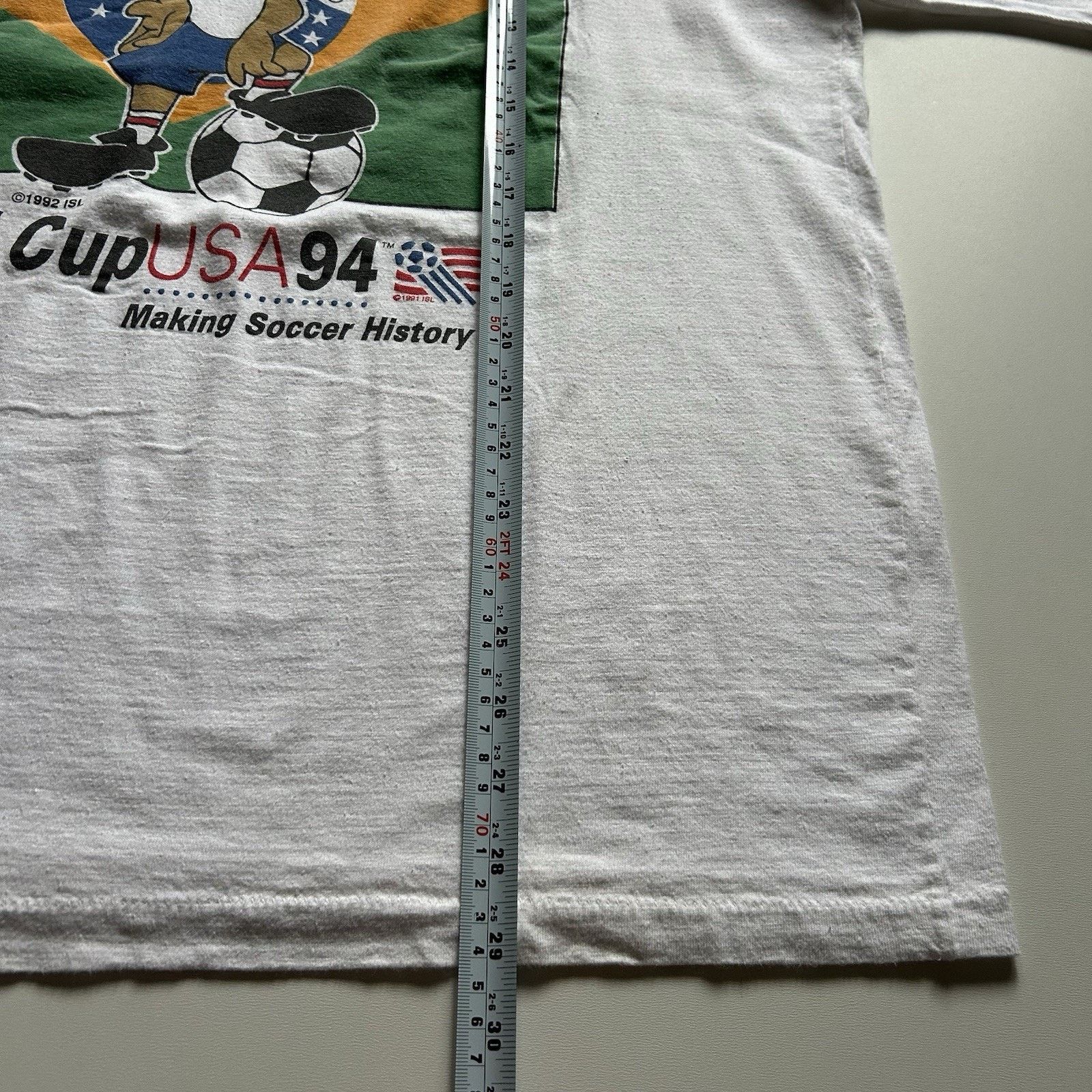 Vintage Vintage World Cup USA 94 T Shirt 90s Brazil Soccer Dog XXL Size US XXL / EU 58 / 5 - 7 Thumbnail