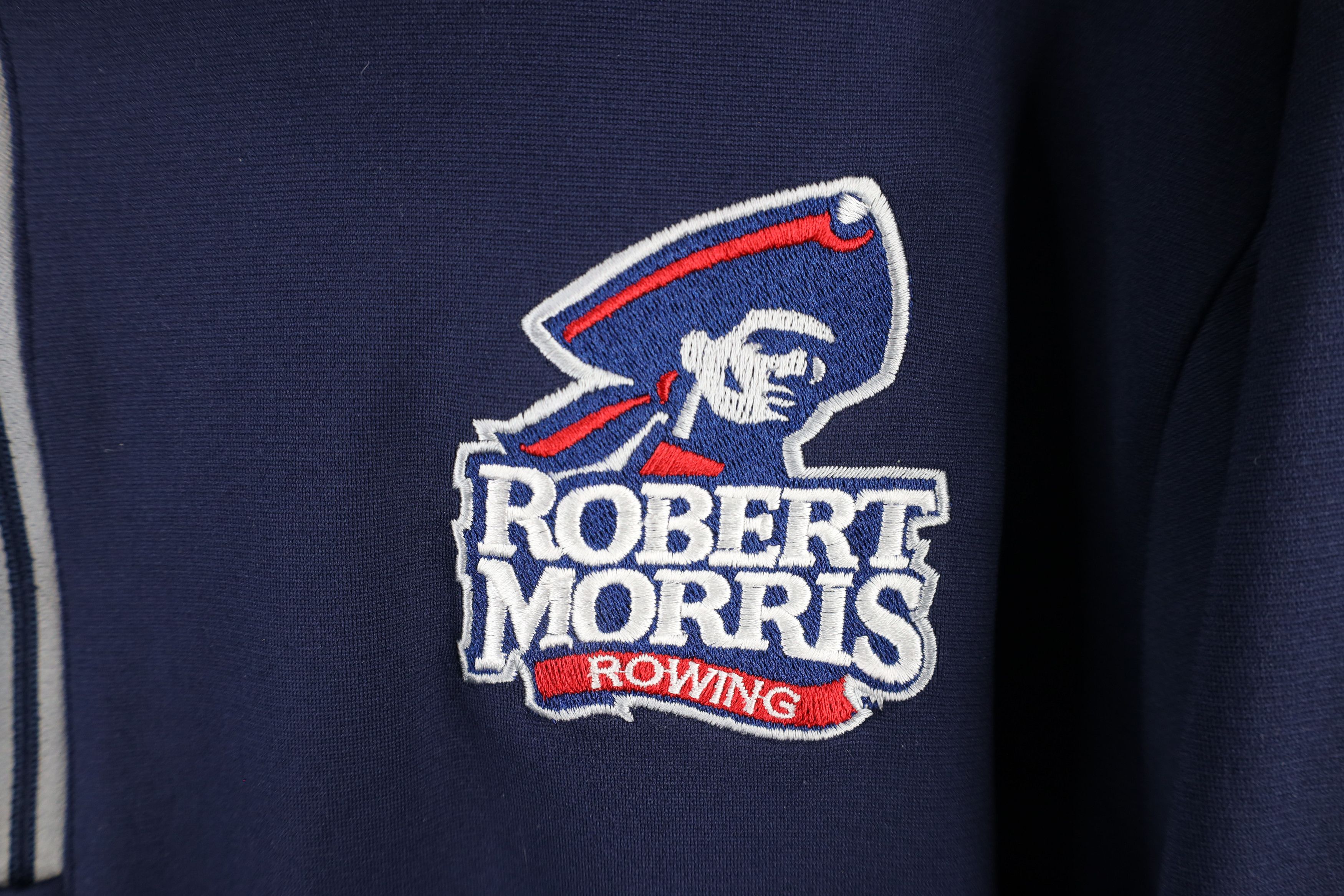 Under Armour × Vintage Under Armour Robert Morris University Rowing Pullover Jacket Size US XXL / EU 58 / 5 - 4 Thumbnail