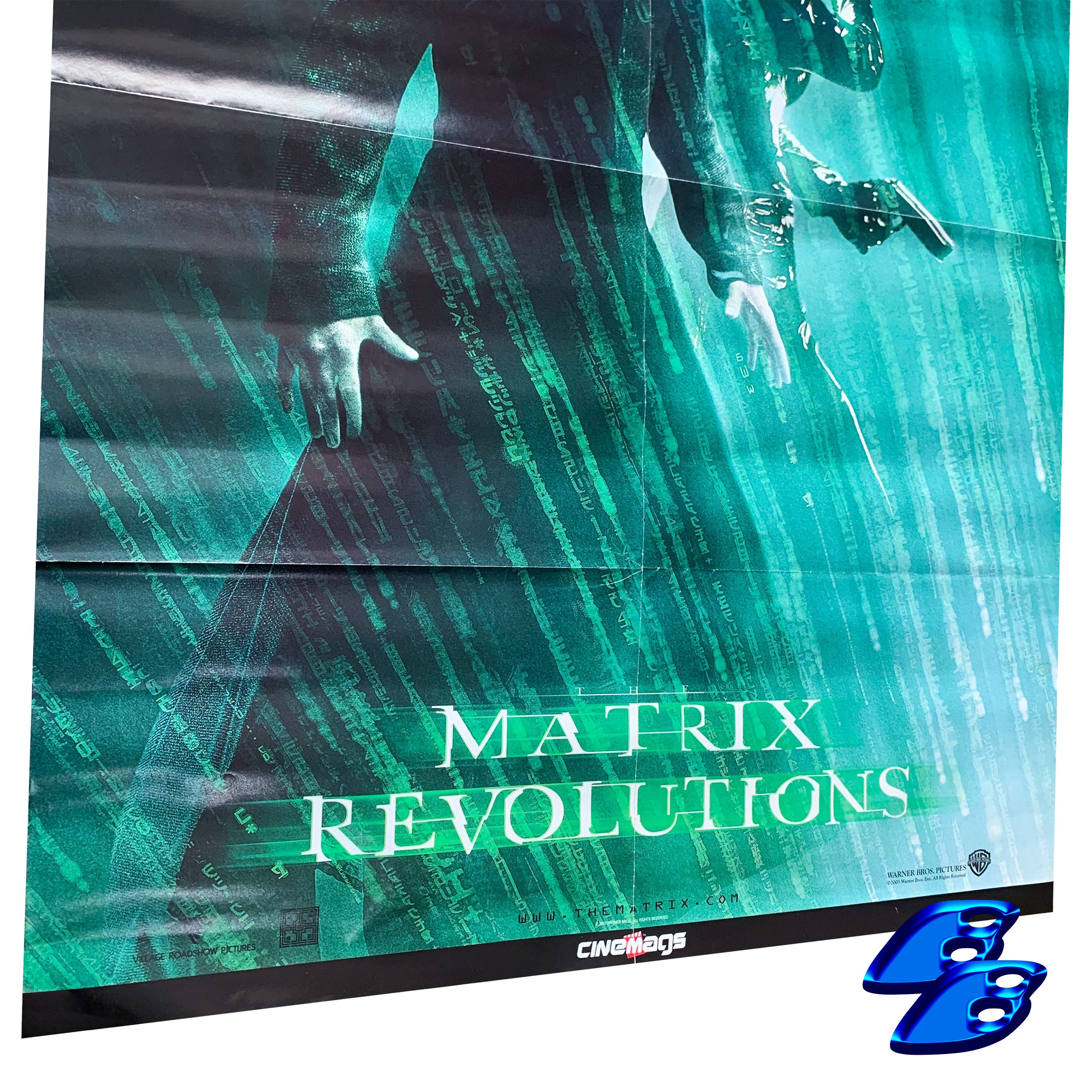 Vintage MATRIX REVOLUTIONS MOVIE MAGAZINE VINTAGE 00s POSTER Size ONE SIZE - 4 Thumbnail
