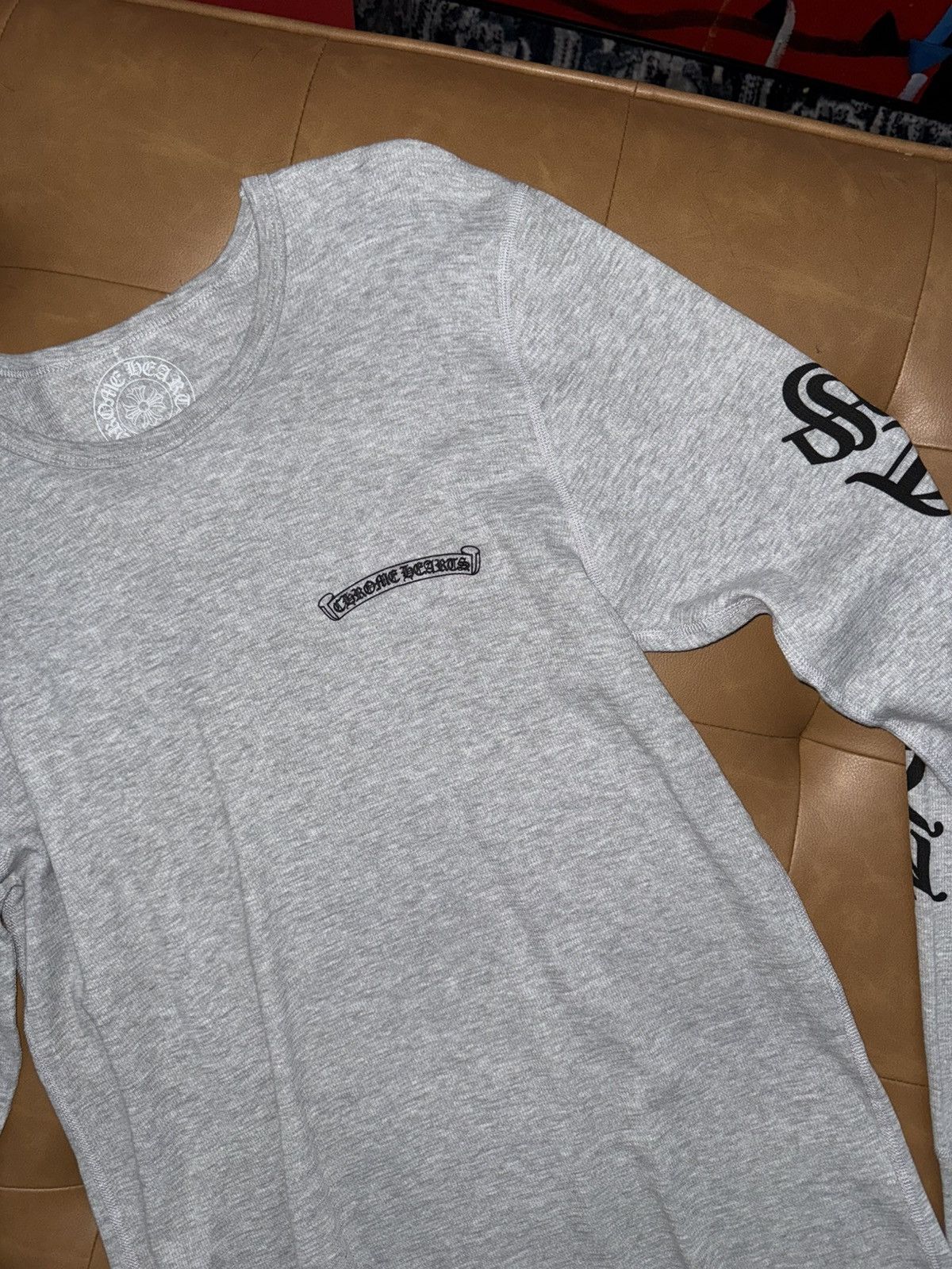 Chrome Hearts Chrome hearts logo thermal long sleeve t shirt Size US XL / EU 56 / 4 - 3 Thumbnail